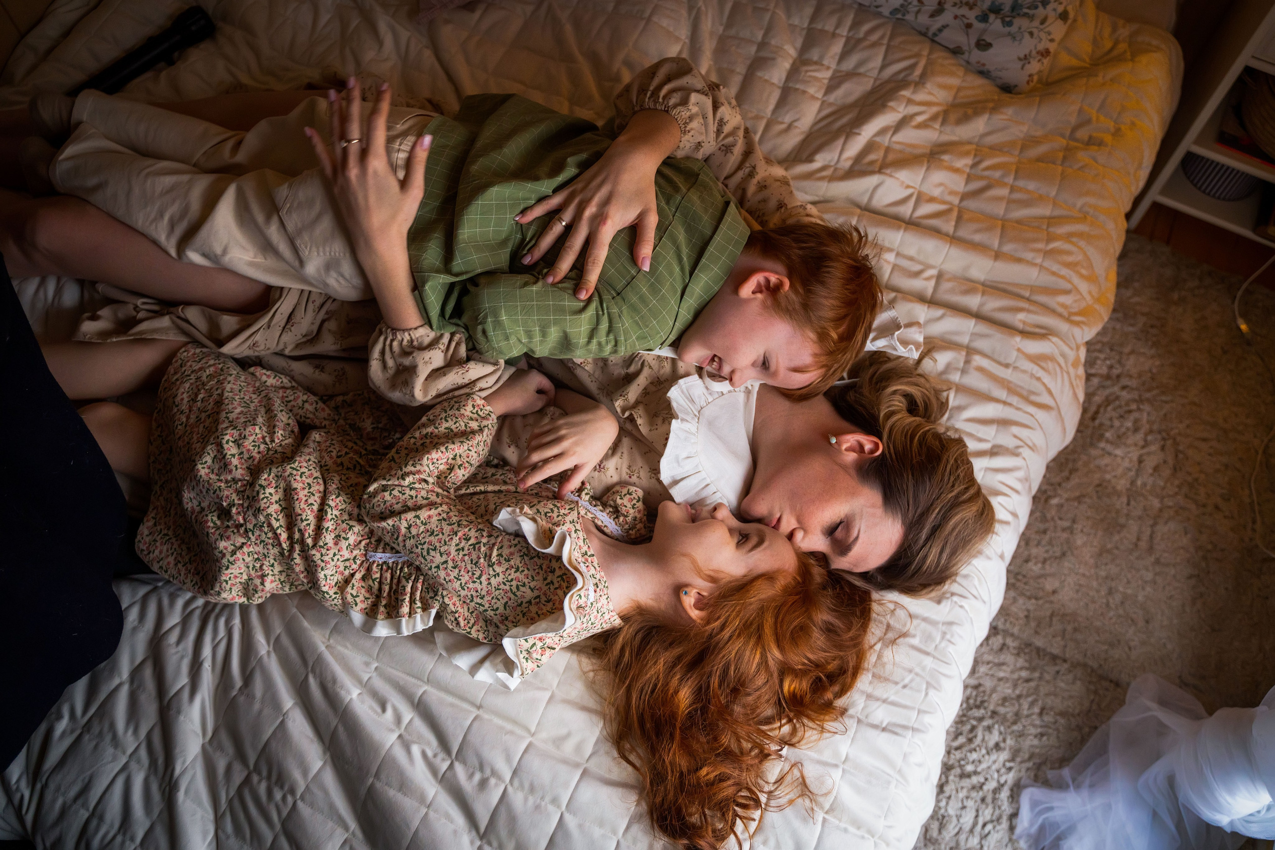 Маша и детки. Фотограф Мария Орлова