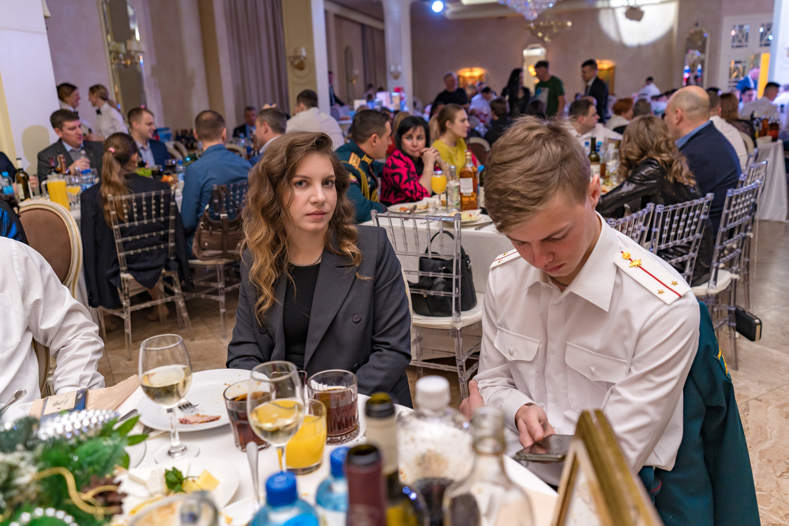 Фотосъемка выпуска военной академии и вручение дипломов