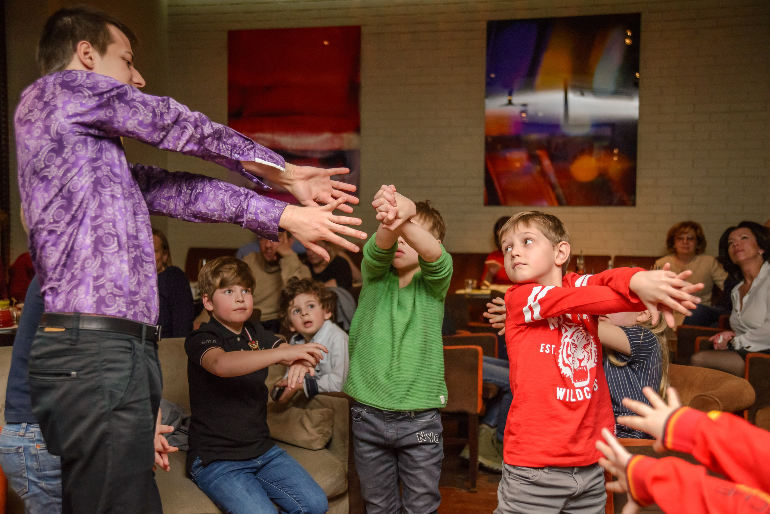 Детский день рождения в ресторане