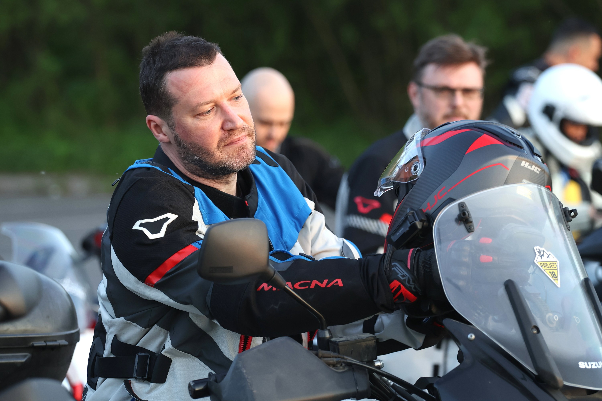 Мотоучебка. Занятия на площадке. Спортивный и репортажный фотограф Ермакова Светлана