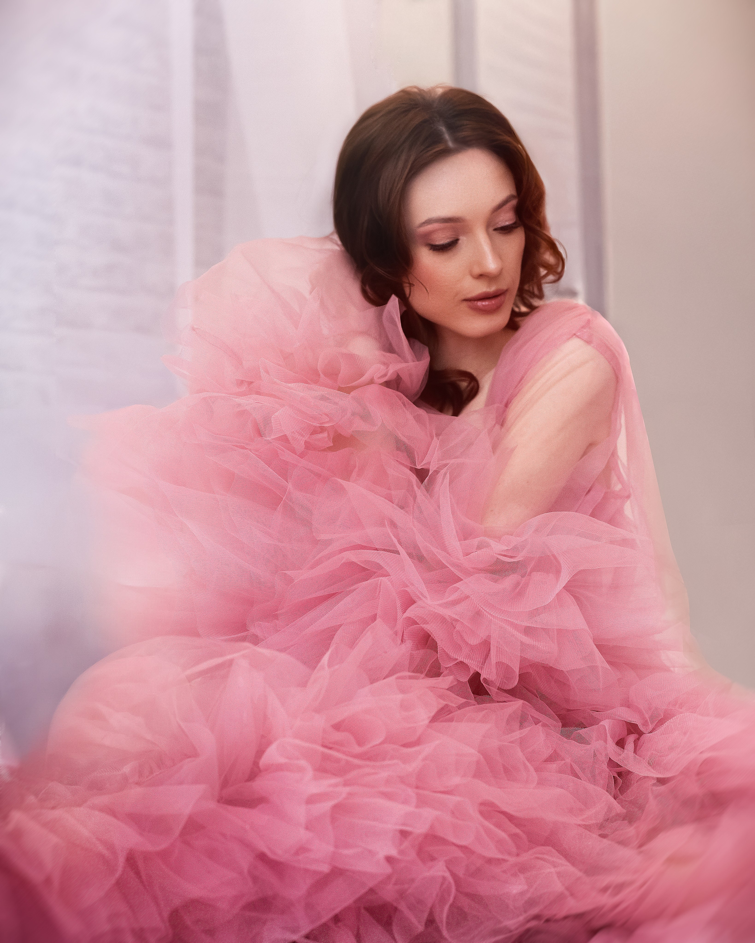 Весенняя фотосессия в студии. Фотограф Ставрополь Пятигорск Елизавета Дарина