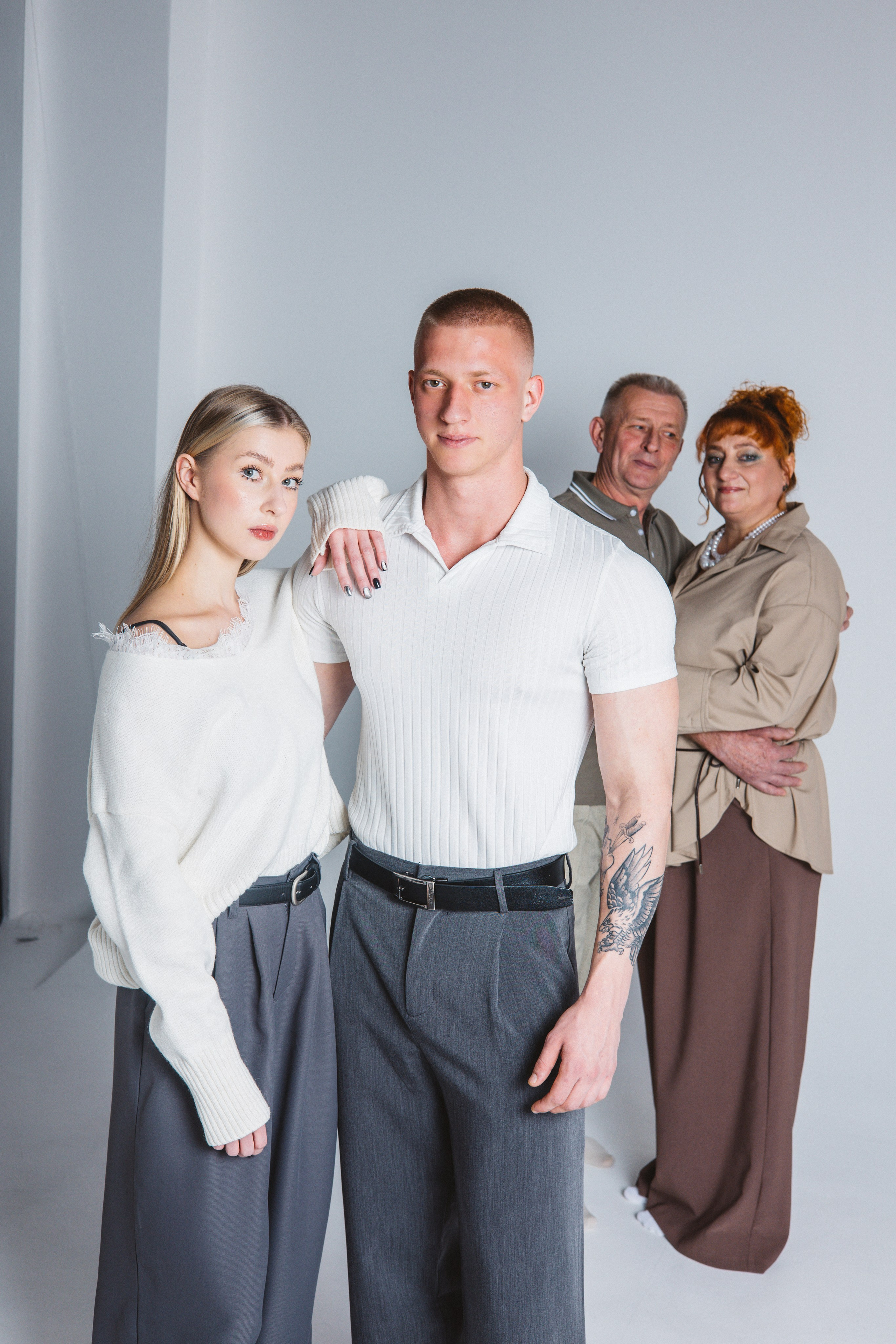 Семейная фотосессия в студии. Фотограф в Кисловодске Юлия Танасова