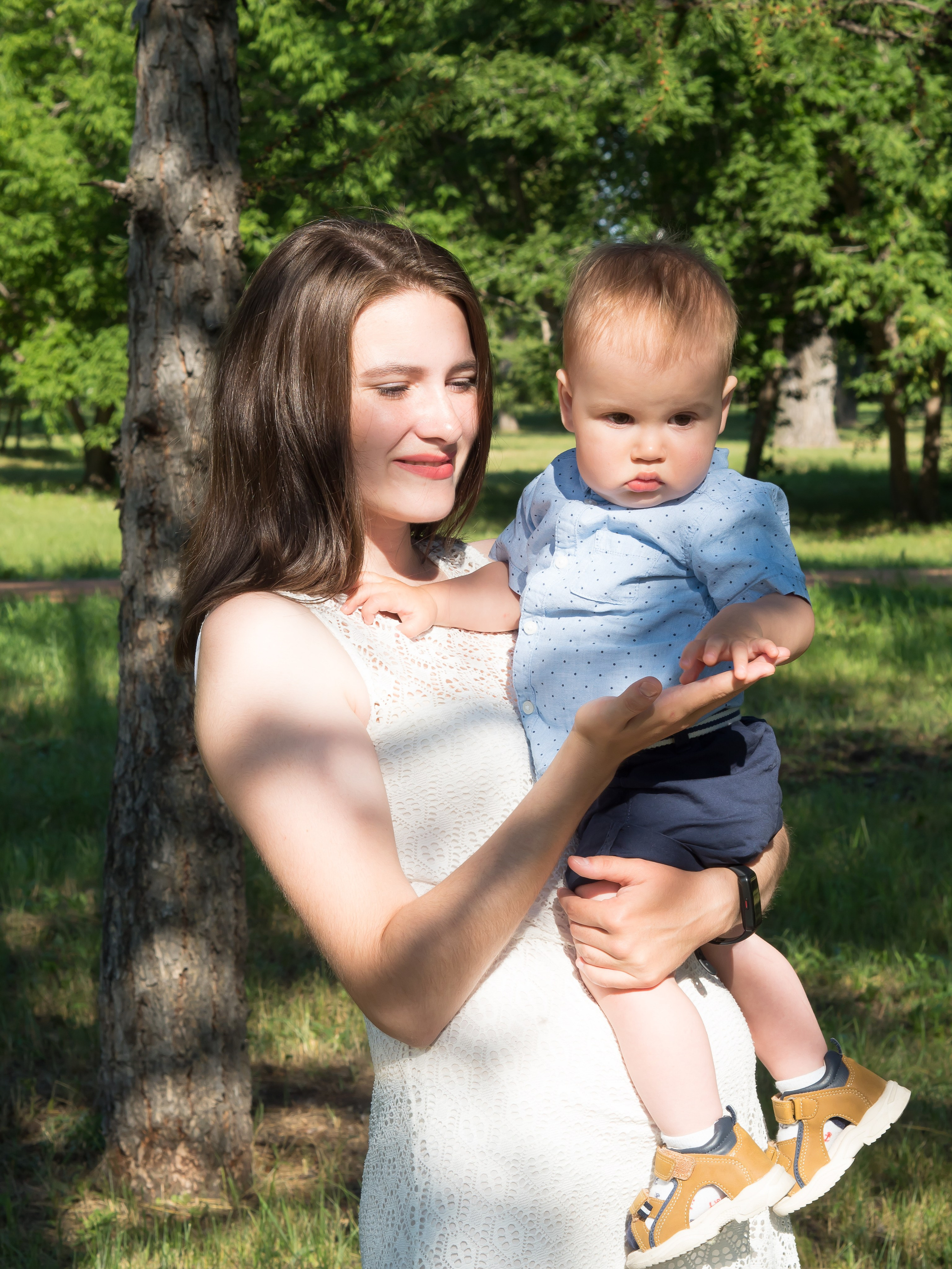 В Гвардейском парке. Семейный детский фотограф в Красноярске Скачкова Юлия