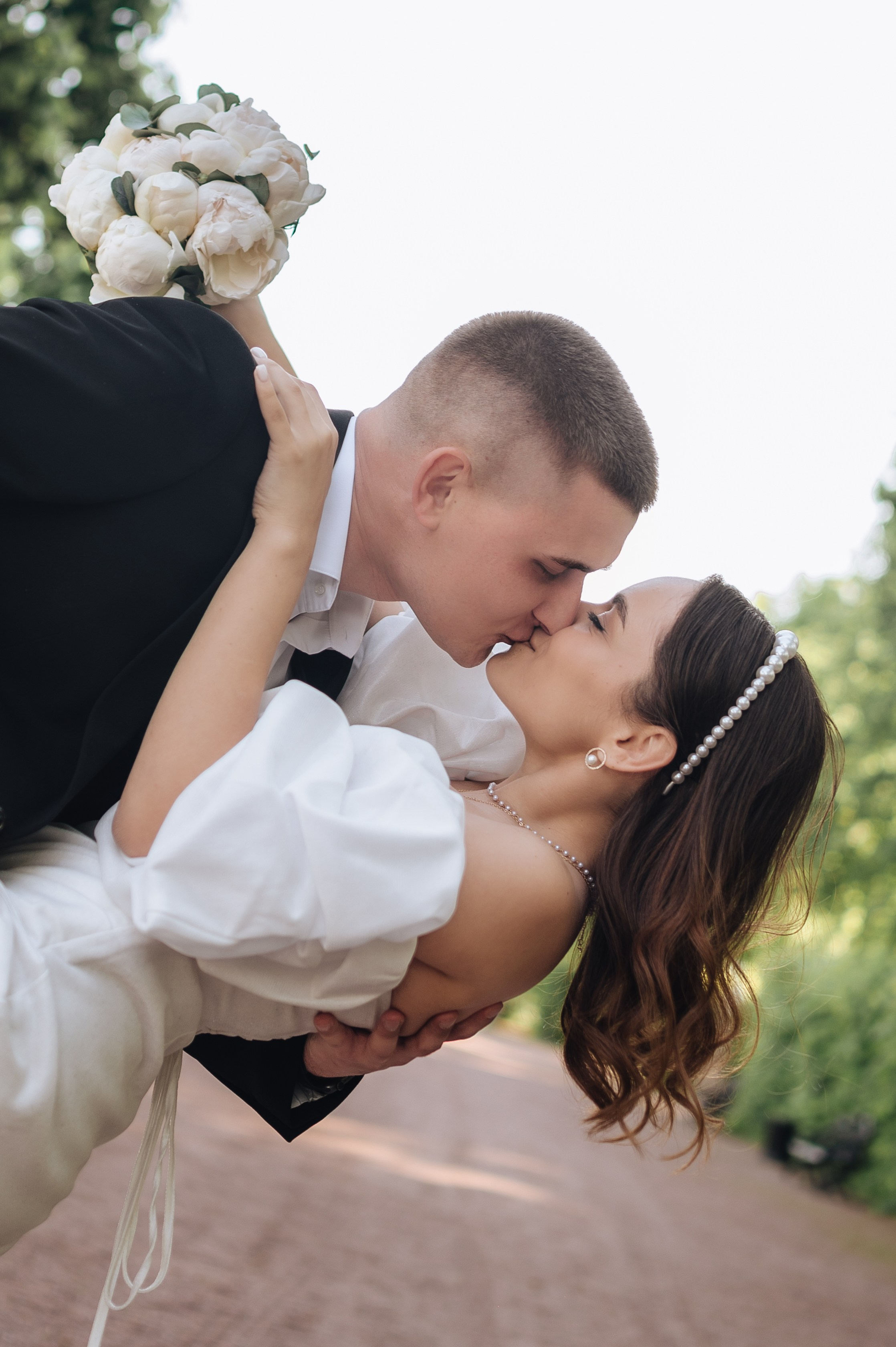 Свадебная прогулка Сергея и Алины. Фотограф в Москве и Московской области Таня Яблочкина