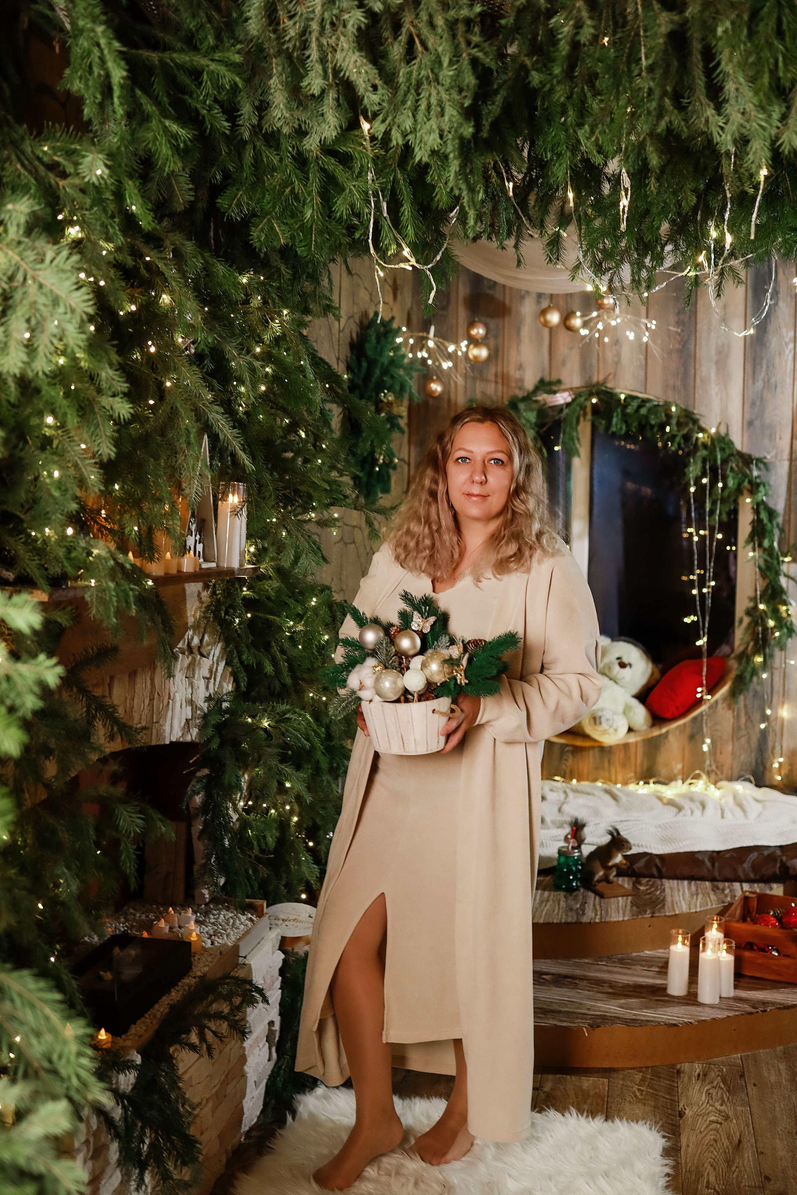 Новогодняя локация в стиле Шале. Иванова Ирина Свадебный и семейный фотограф г. Уфа