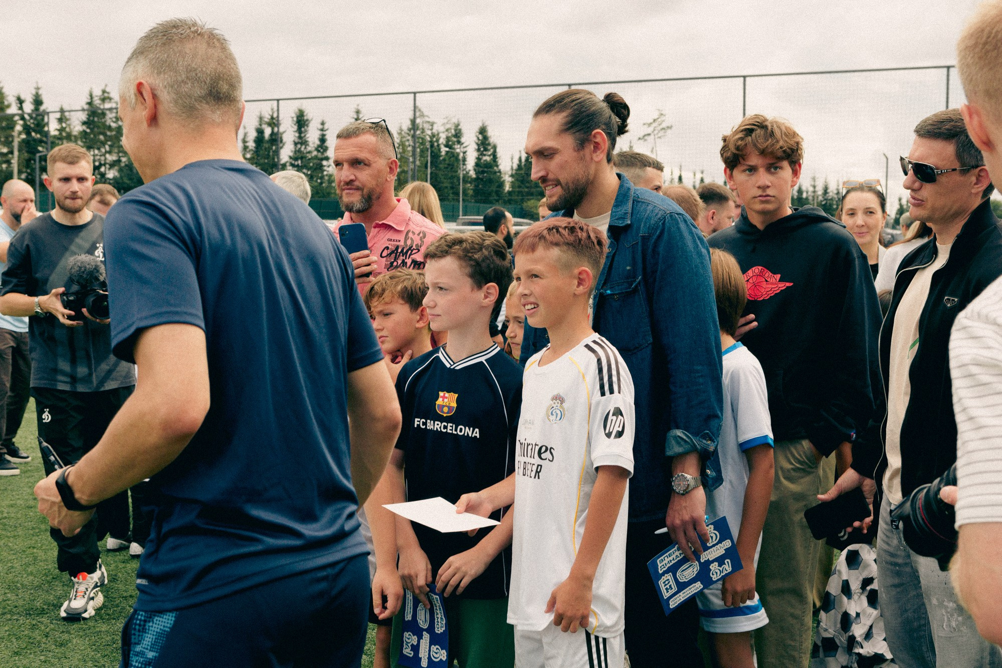 Открытие детской школы «Динамо»
