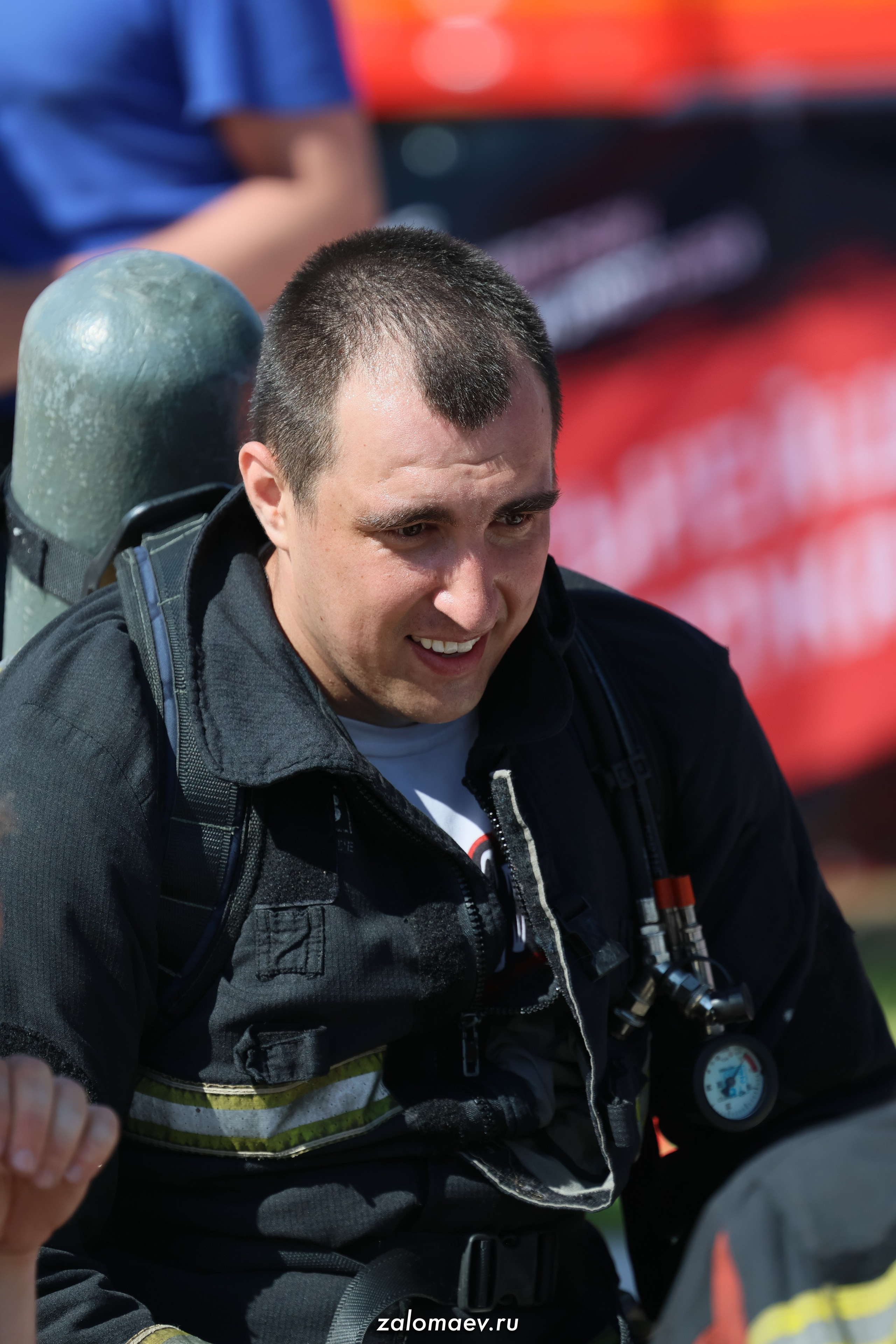 Сильнейший пожарный. Фотограф Александр Заломаев
