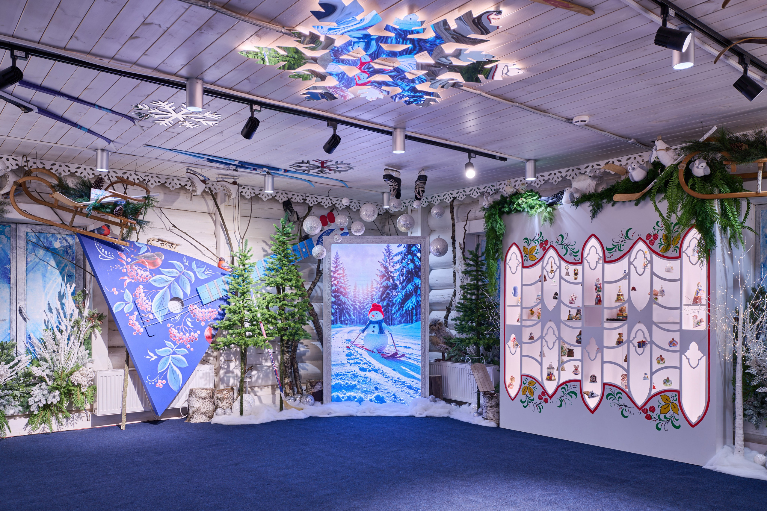 Интерьеры Усадьбы Деда Мороза. Никита Хохловский фото и видео продакшн