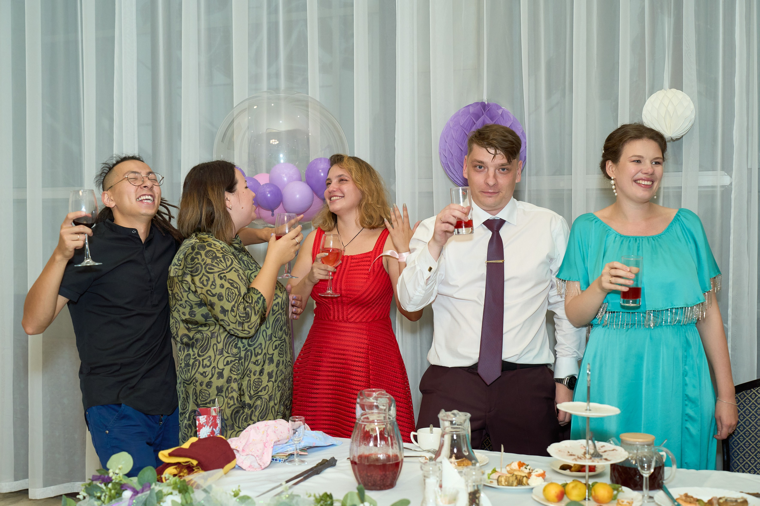 Свадебный банкет. Репортажный и портретный фотограф в Томске Ларионов Артём