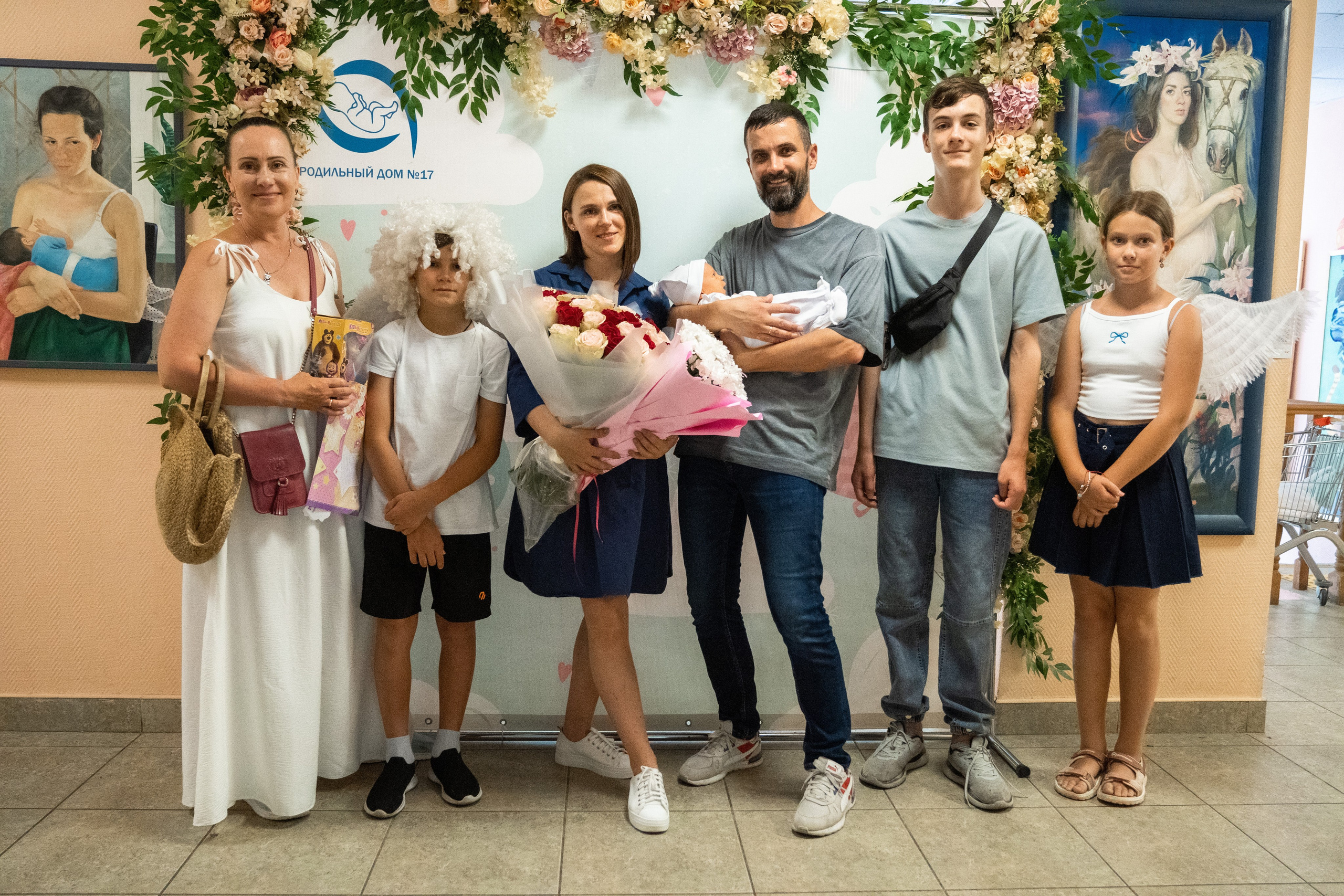 Выписка из роддома. Семейный фотограф и видеограф Алёна Ким