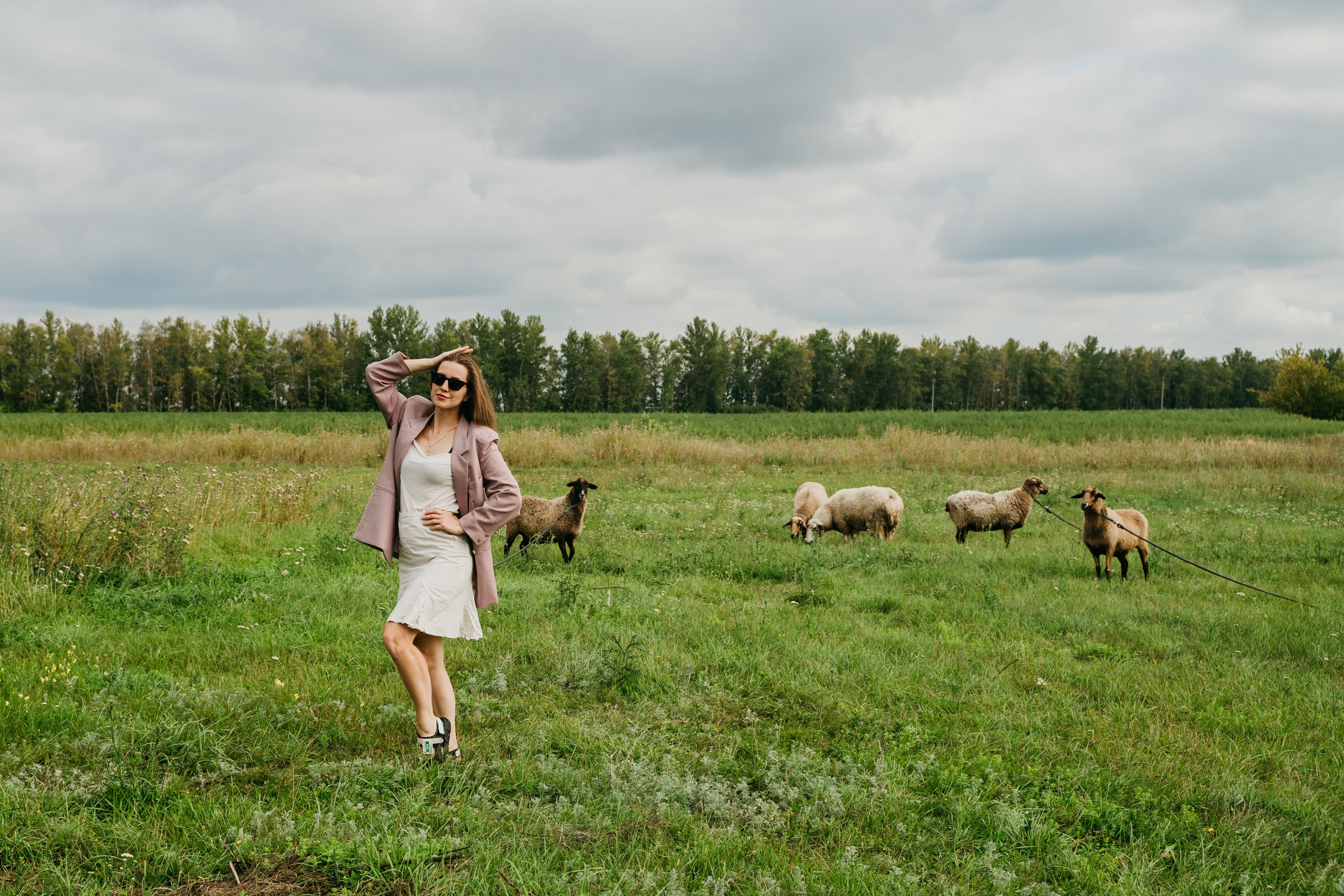 Деревенские мотивы портретной фотографии. Свадебный, семейный, портретный, репортажный фотограф в Санкт-Петербурге