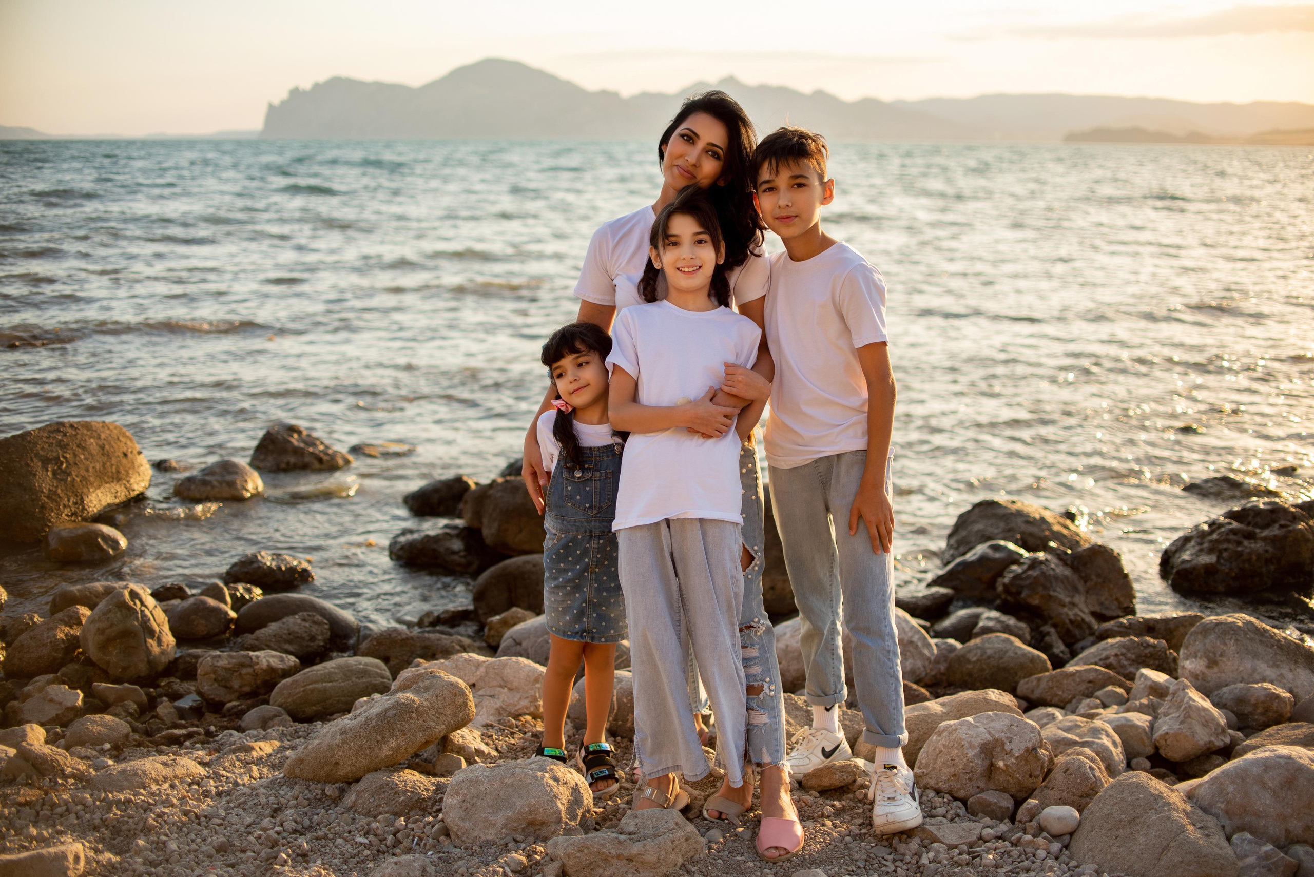 Прекрасная семья. Семейный и свадебный фотограф в Феодосии и Коктебеле