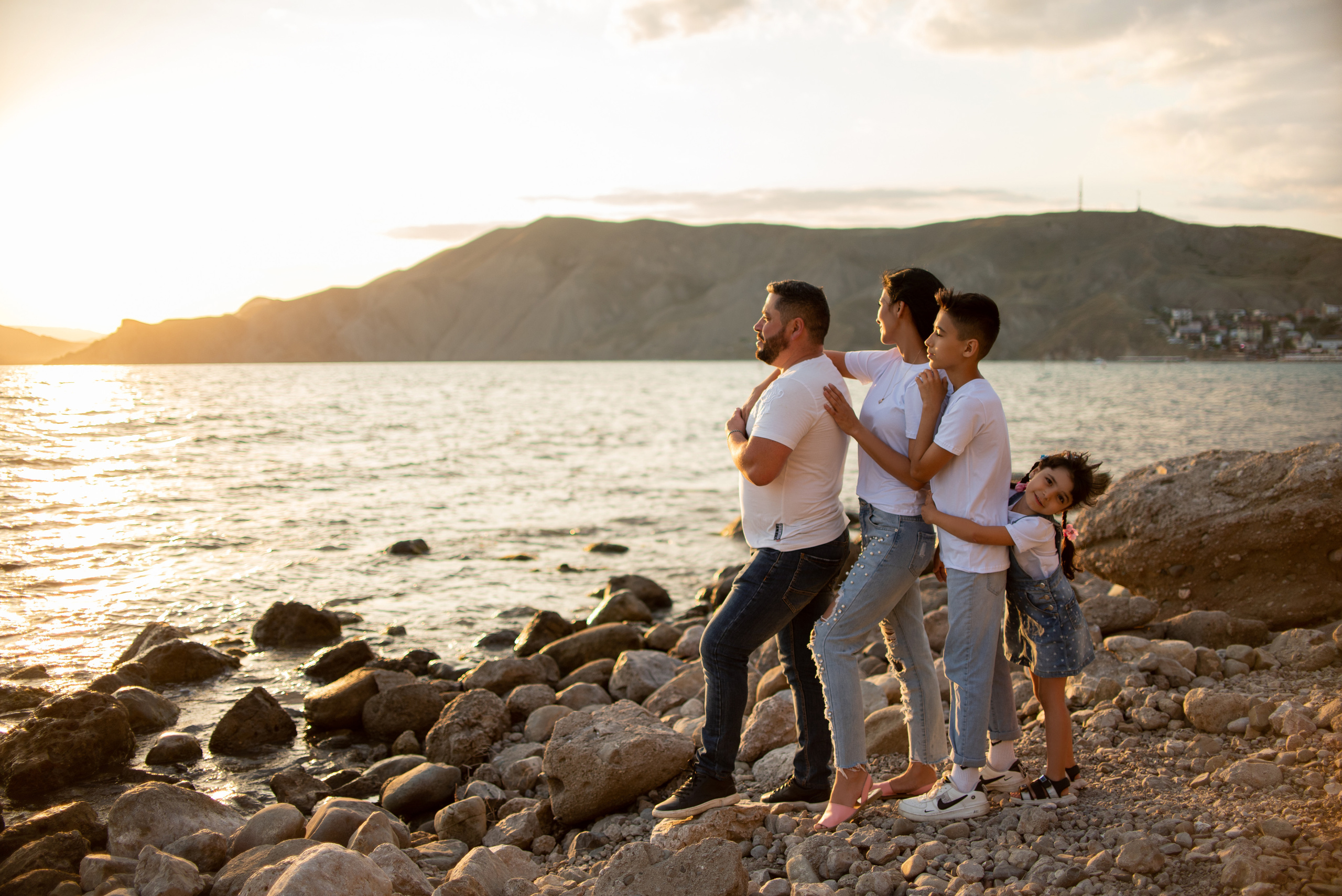 Прекрасная семья. Семейный и свадебный фотограф в Феодосии и Коктебеле