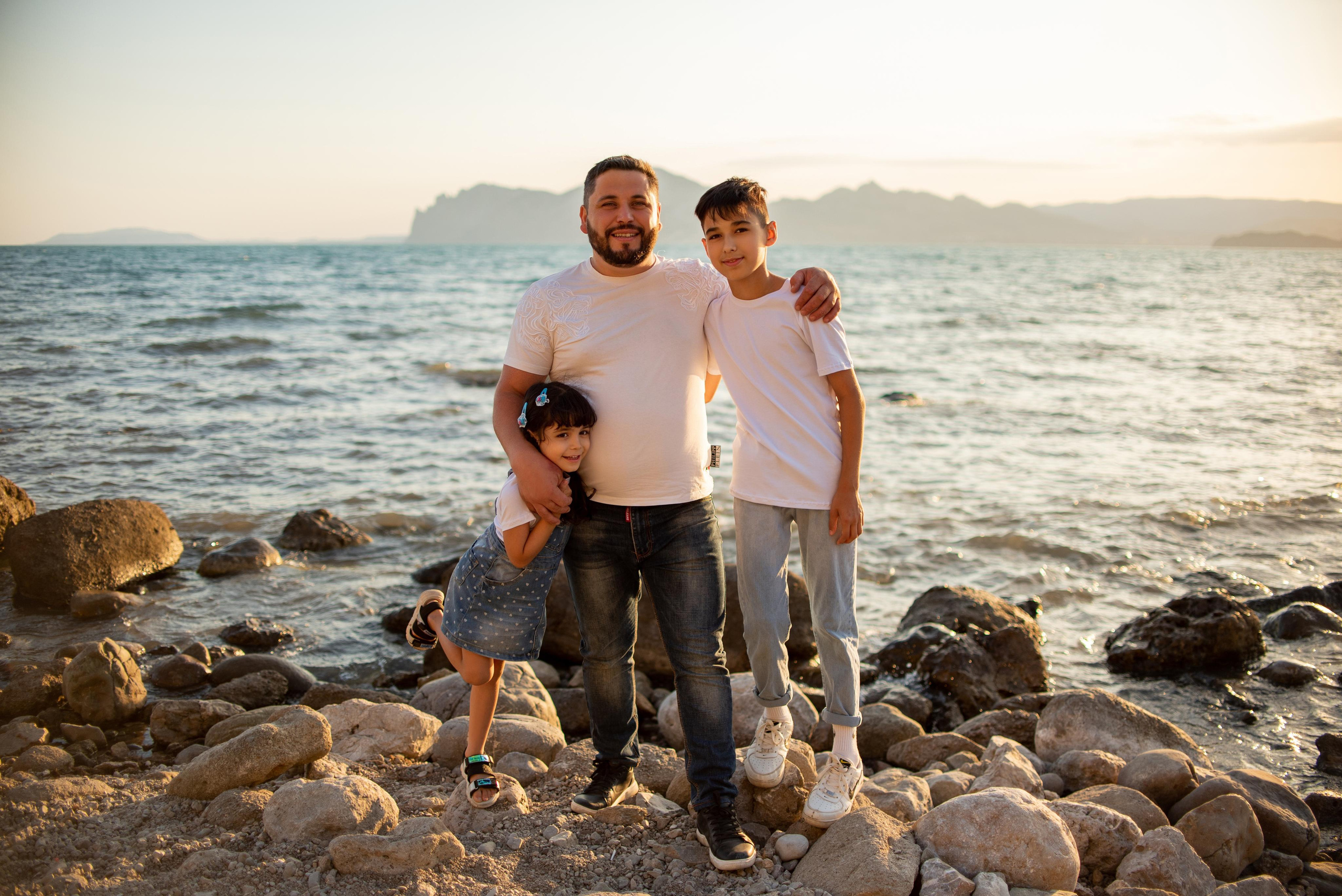 Прекрасная семья. Семейный и свадебный фотограф в Феодосии и Коктебеле