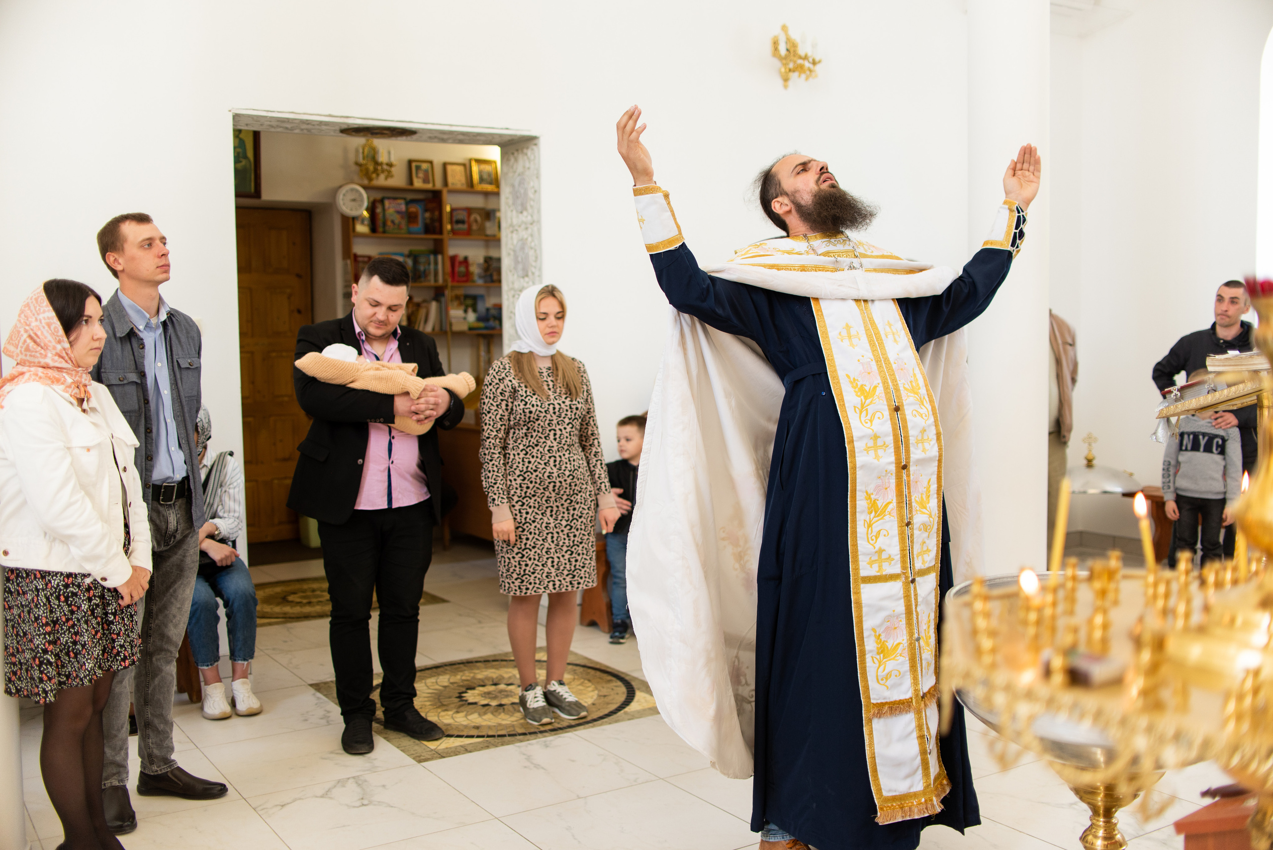 Крещение Ульяны. Семейный и свадебный фотограф в Феодосии и Коктебеле