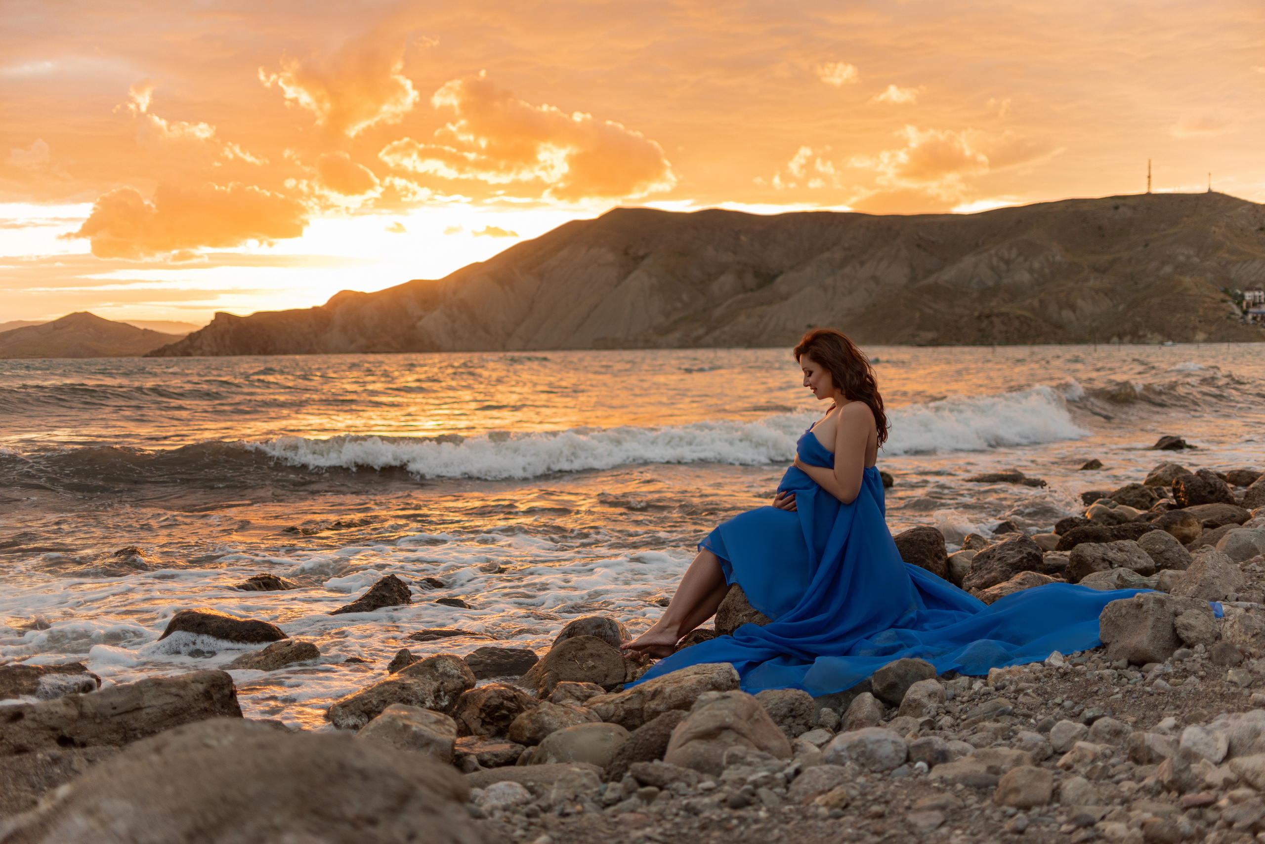 Анастасия в самом лучшем положении. Семейный и свадебный фотограф в Феодосии и Коктебеле