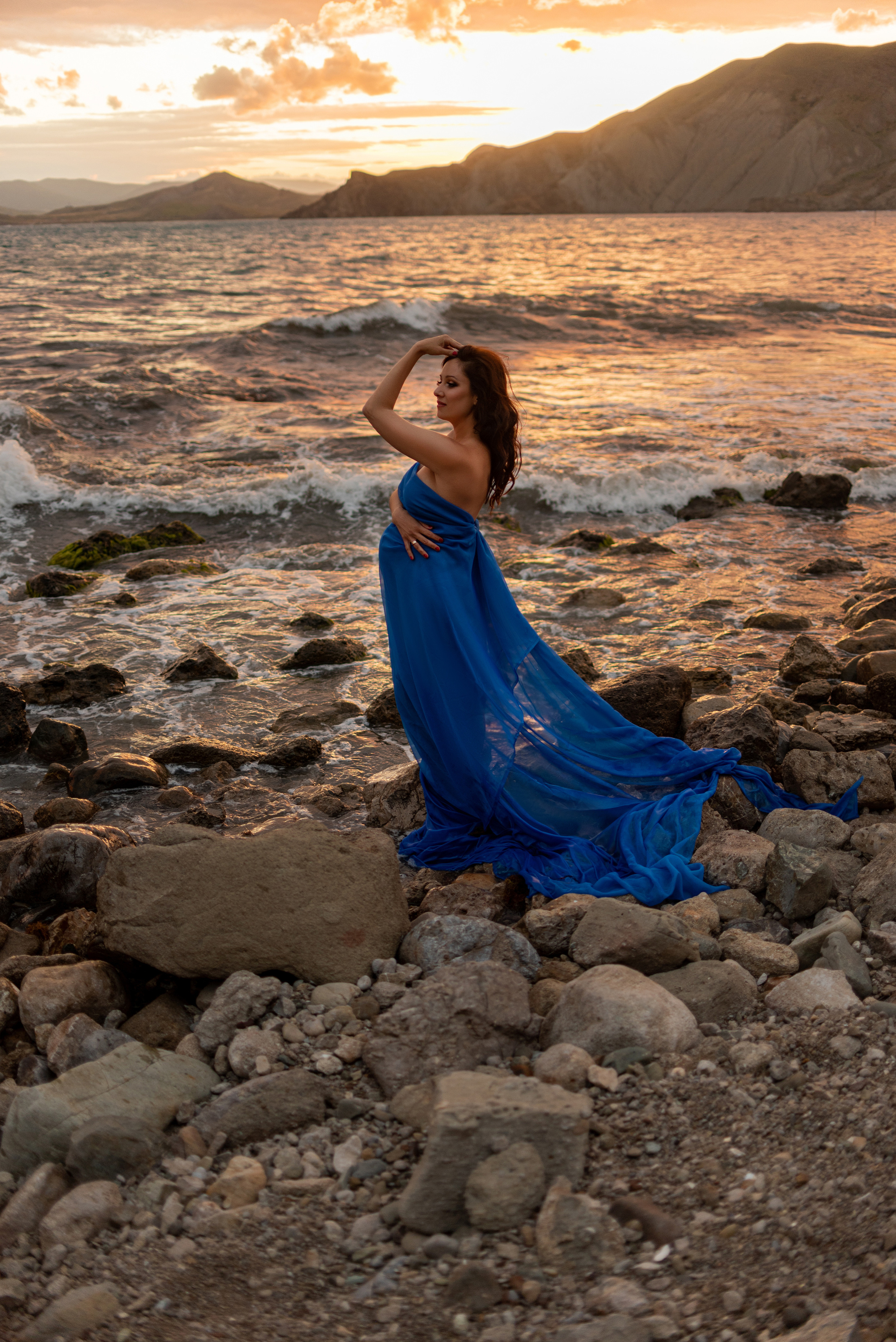 Анастасия в самом лучшем положении. Семейный и свадебный фотограф в Феодосии и Коктебеле