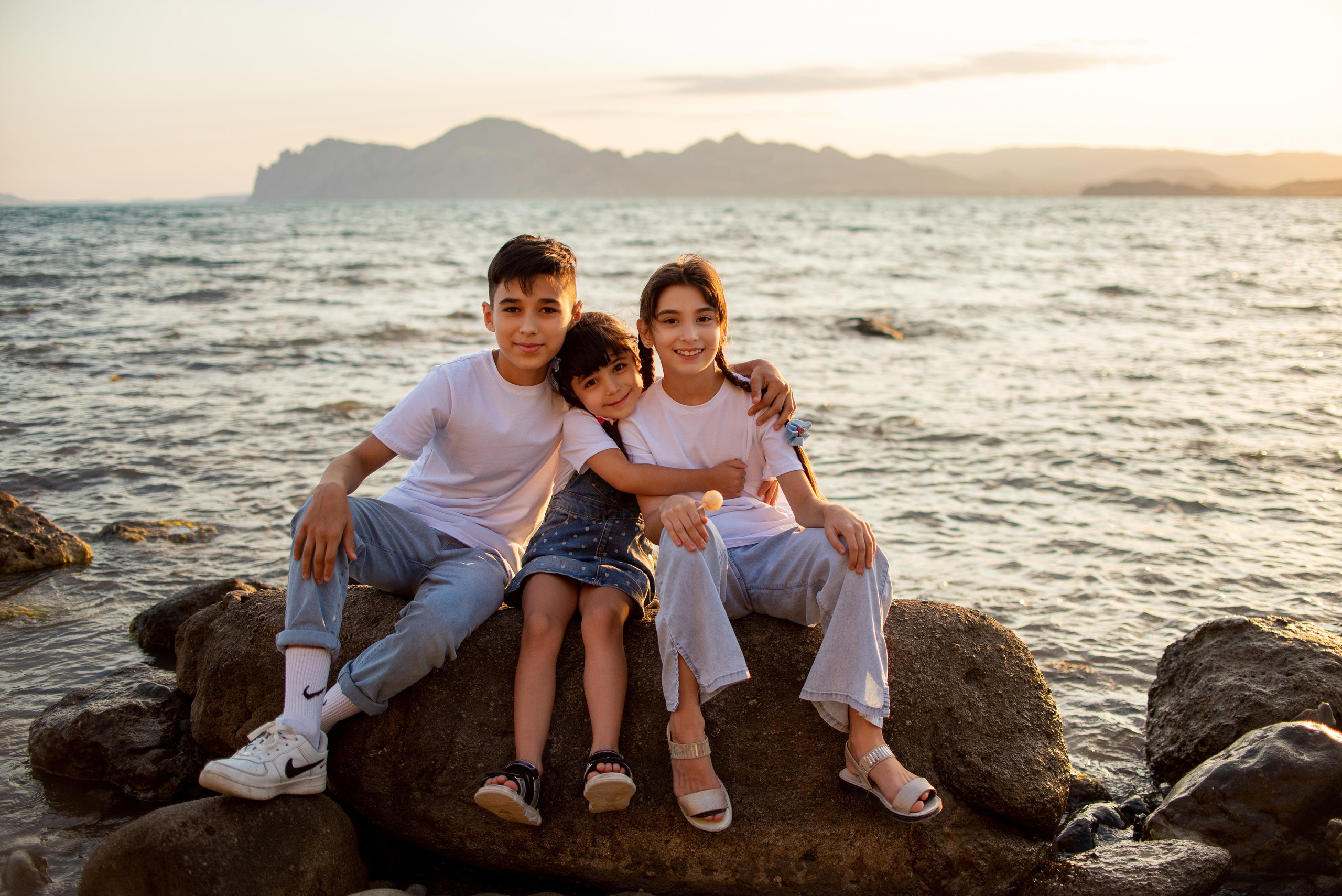 Прекрасная семья. Семейный и свадебный фотограф в Феодосии и Коктебеле