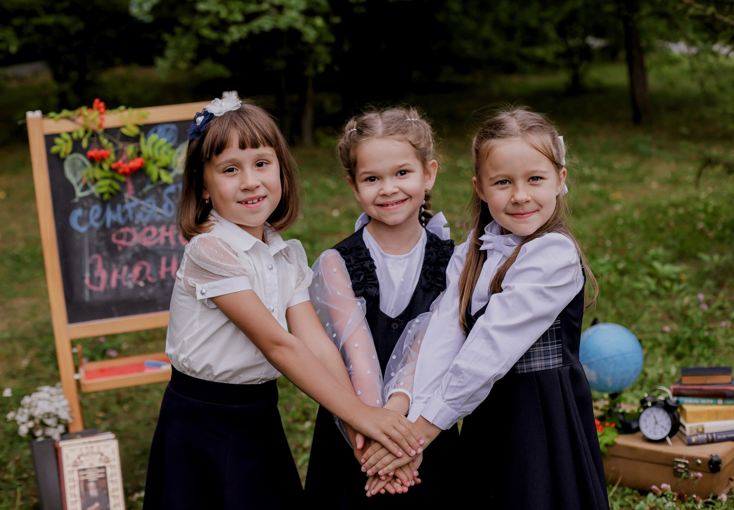 Школьники. Мультифотограф Динара Ахмедзянова