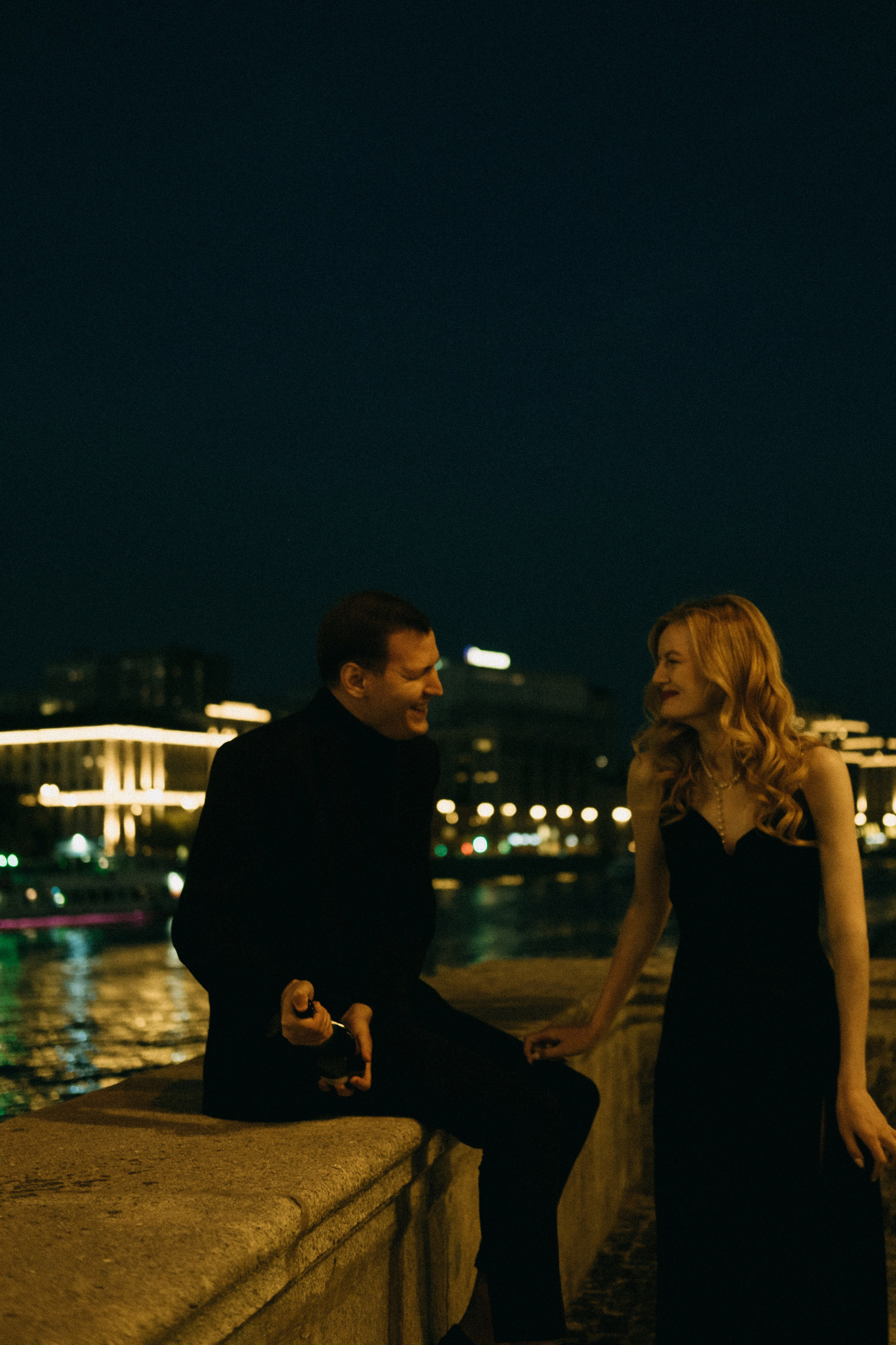 По ночному городу. Свадебный фотограф Александра Тюлякова