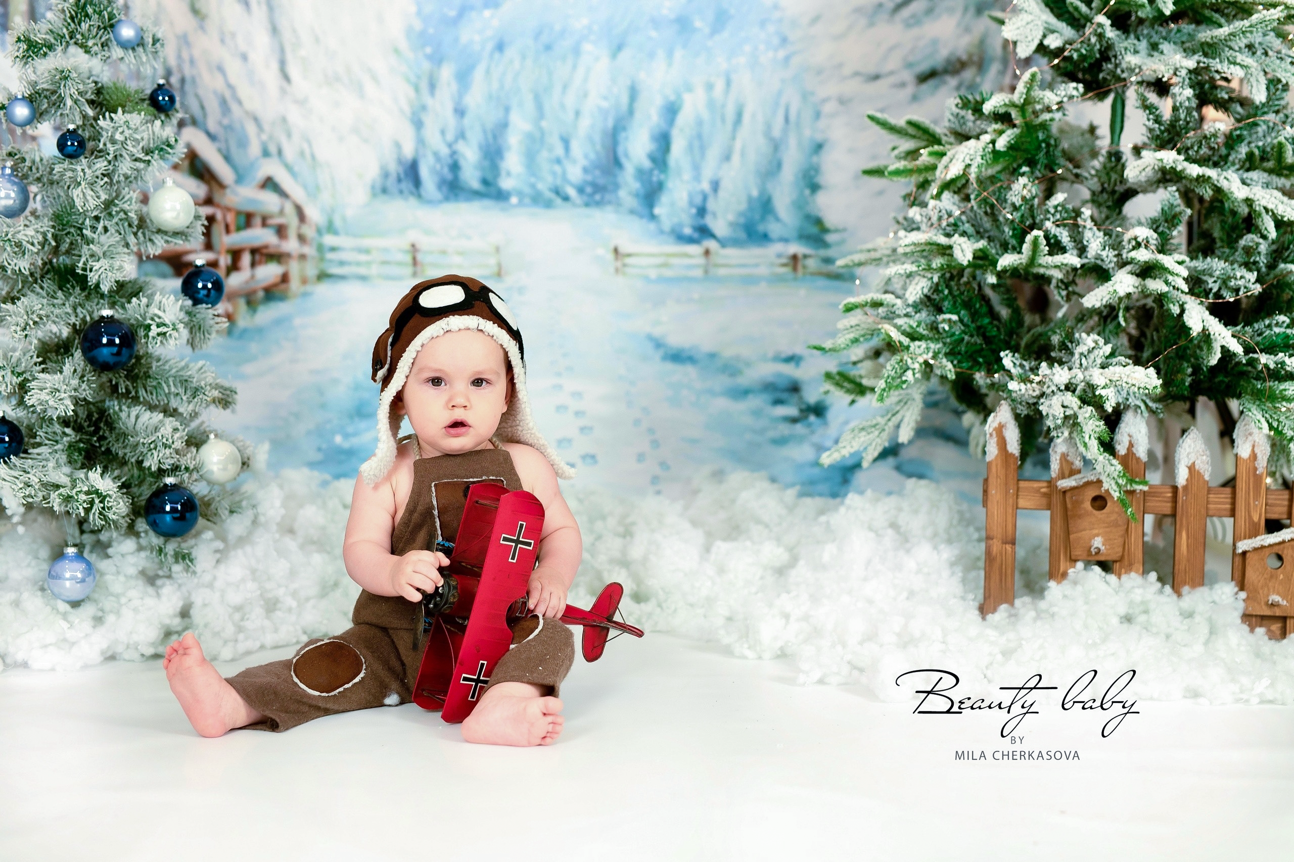Зимняя Открытка. Семейный и детский фотограф в Красноярске Мила Черкасова