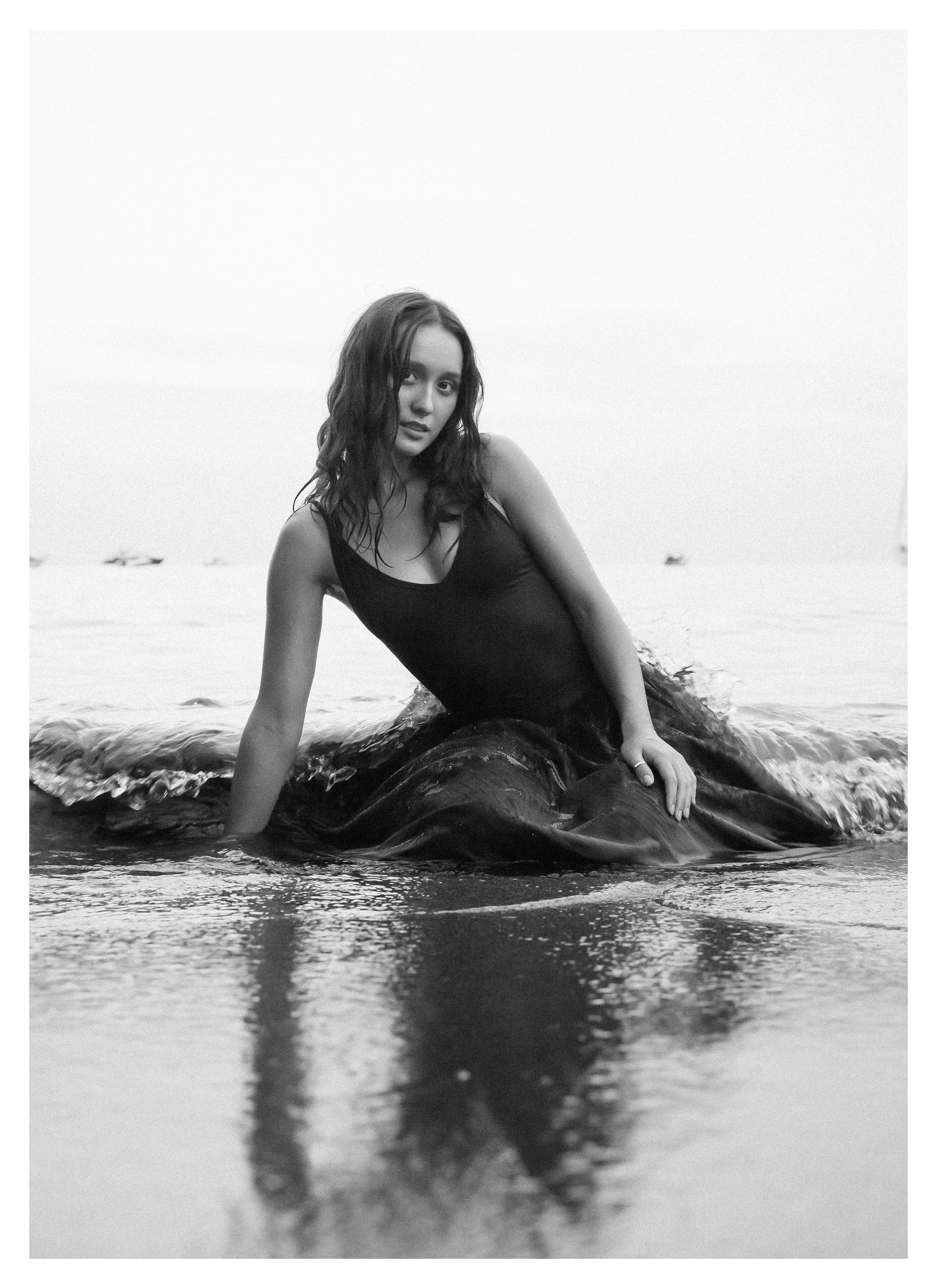 Лиза ЛИСТОПАД. портрет у моря. Фотография, как она есть