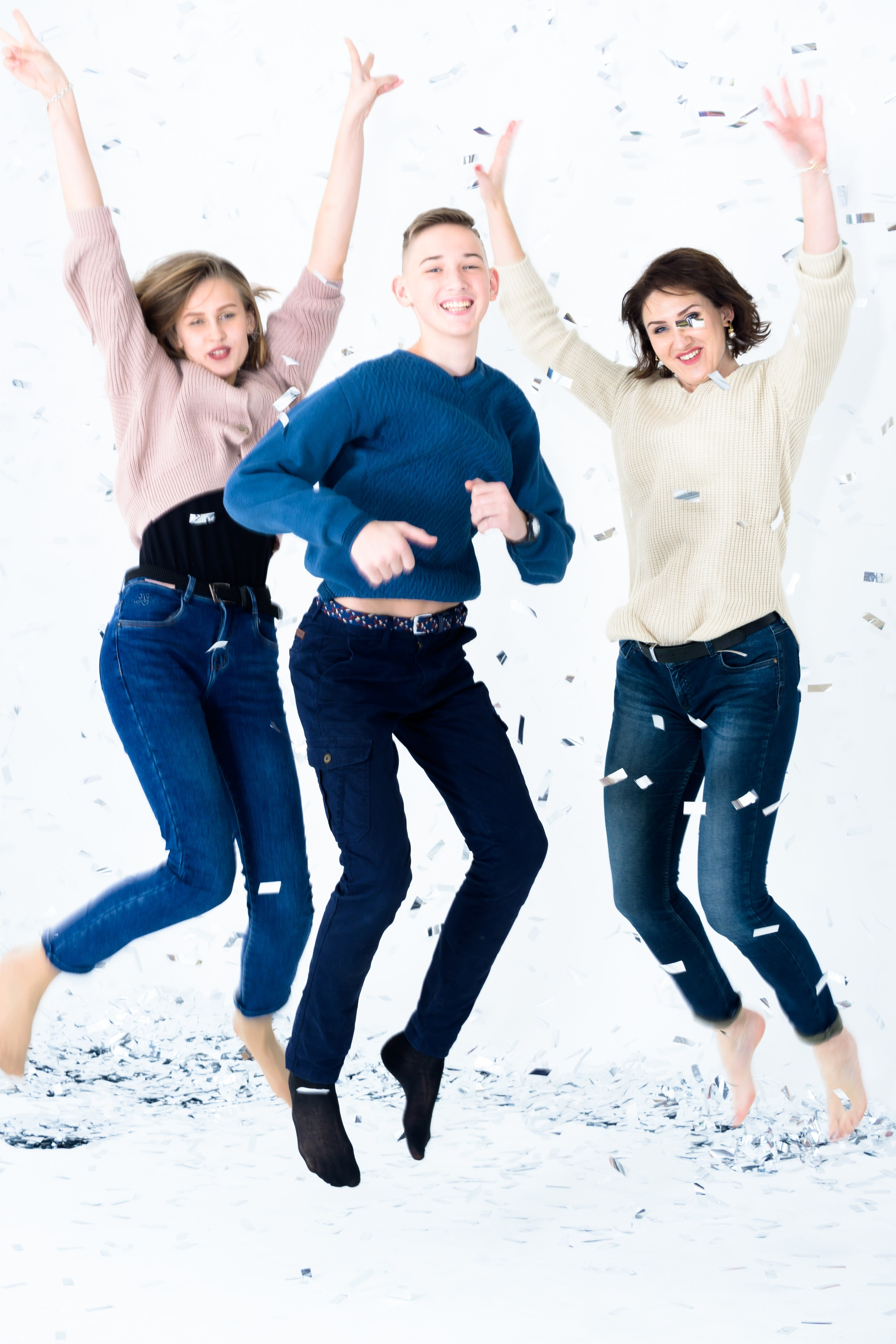 Katya and the family. Fotograf Dmitrii Donets