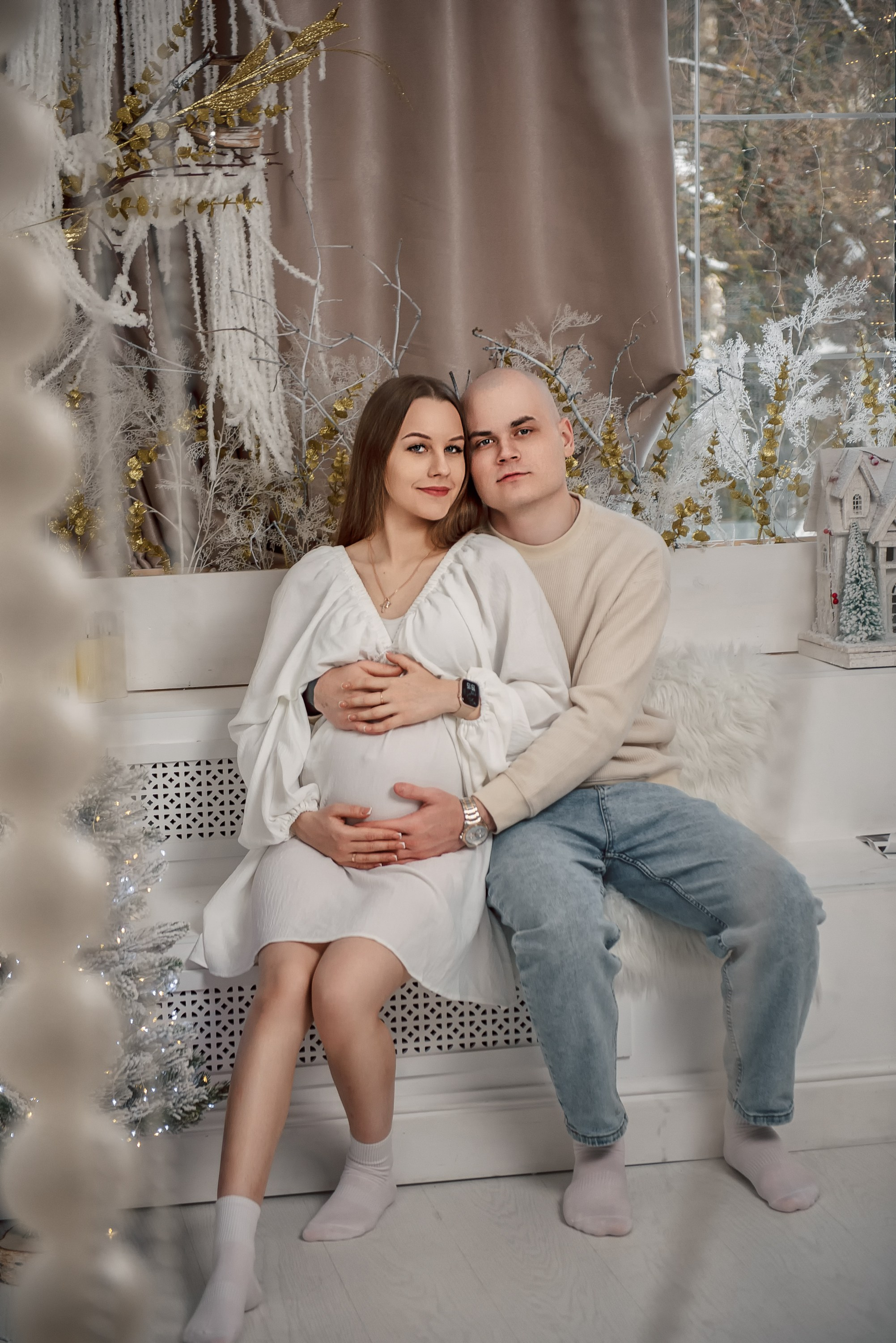 Съемка беременной, фотосессия в ожидании чуда