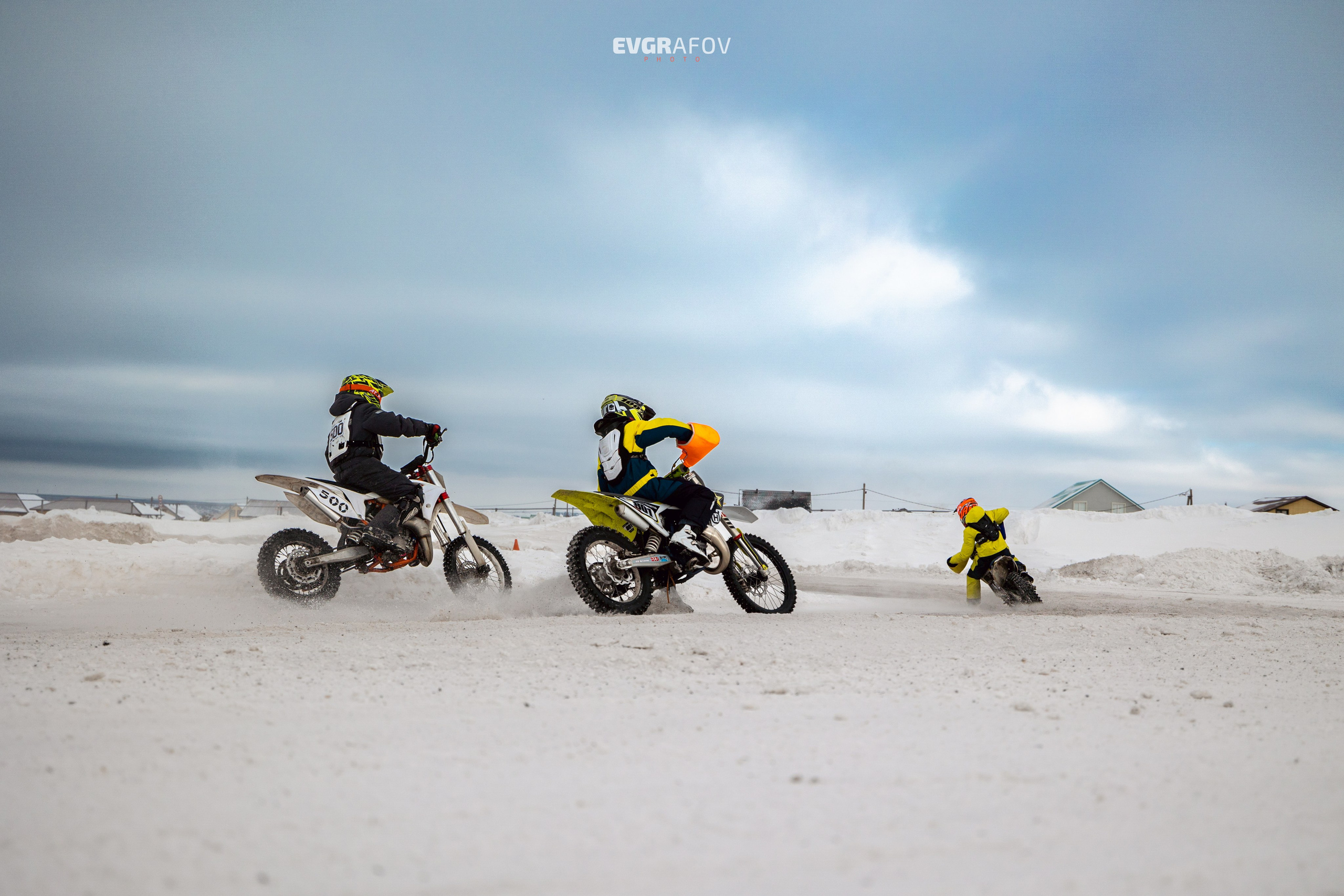 Открытый кубок Республики Татарстан по мотокроссу 3 этап. 4 февраля 2024 г. Фотограф Евграфов Александр