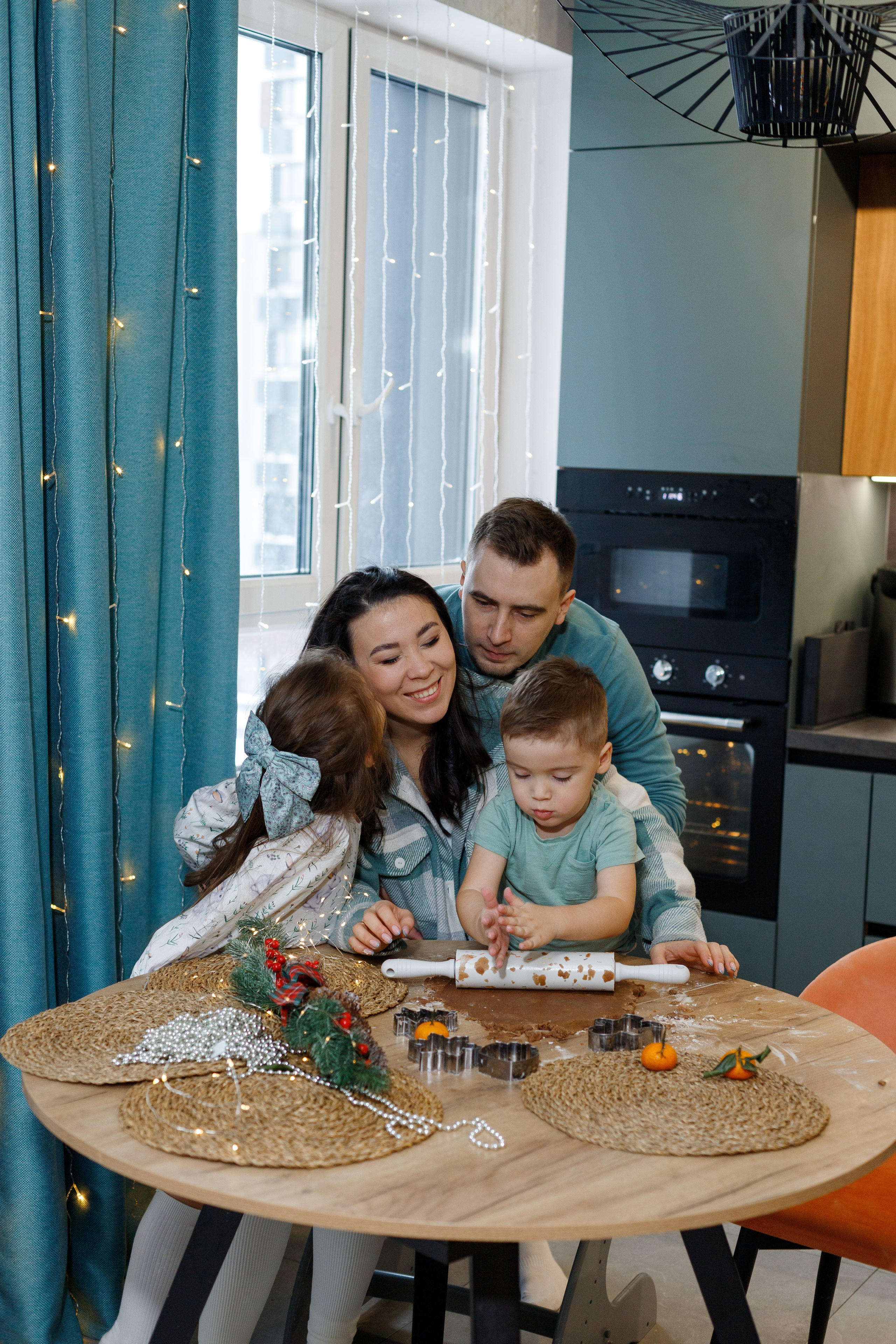 Предновогодняя домашняя фотосессия. Фотограф Александра Сыщенко