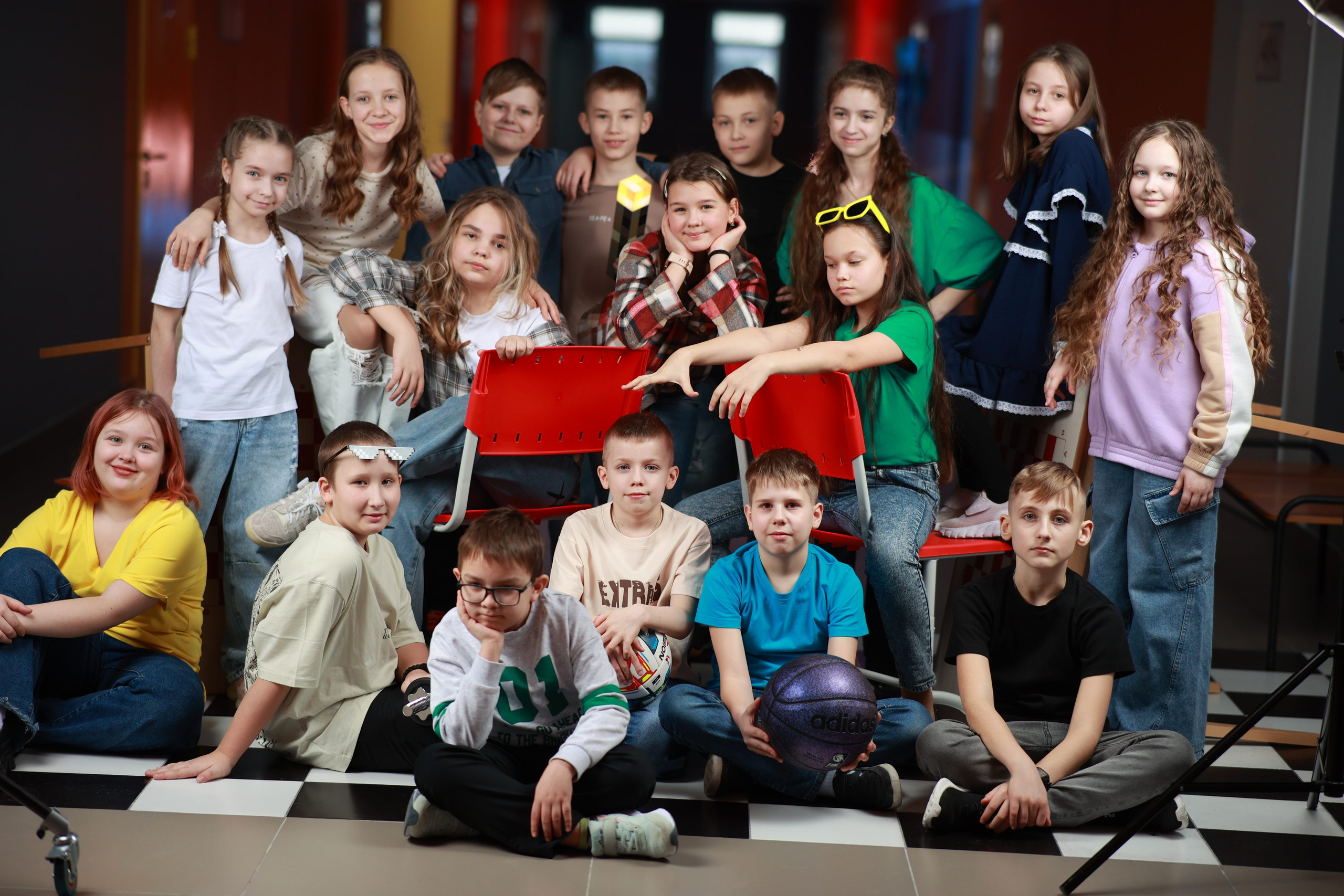 Школьная фотосессия 4 класс. Артём Печерин фотограф в Оленегорске