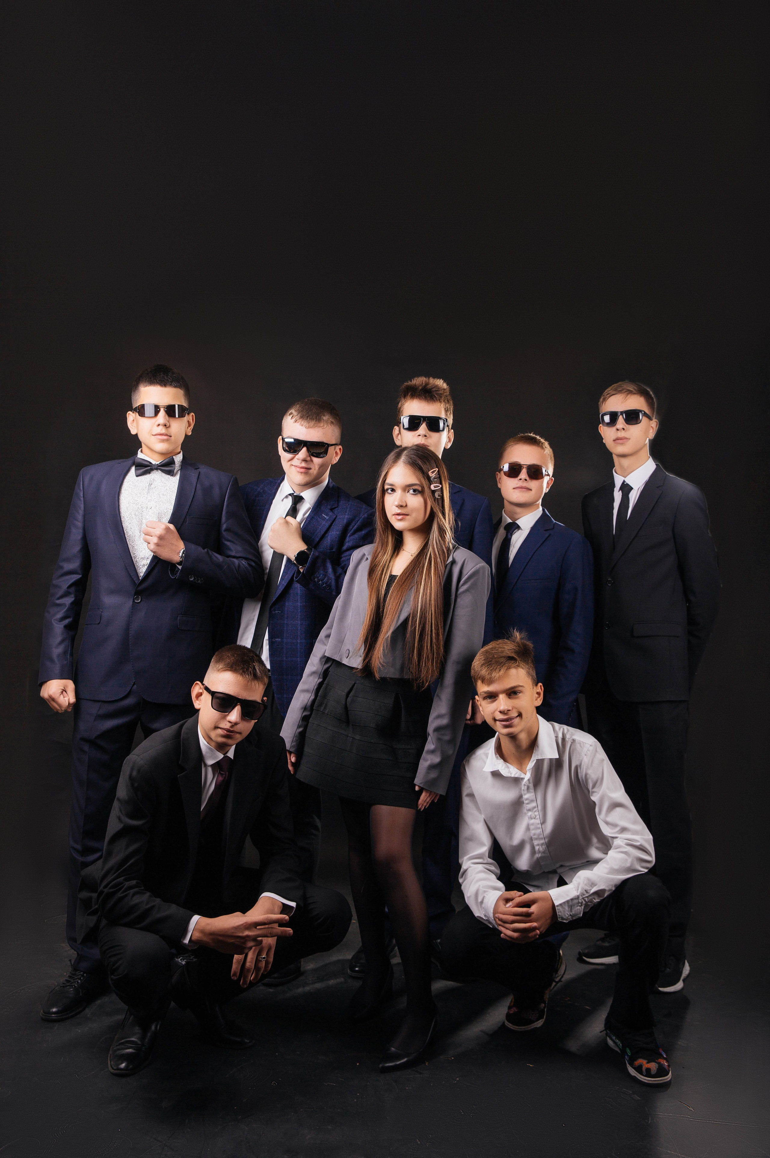 Портреты в студии (черный фон). Диля Гареева фотограф — Бугульма, Казань, Альметьевск, Заинск