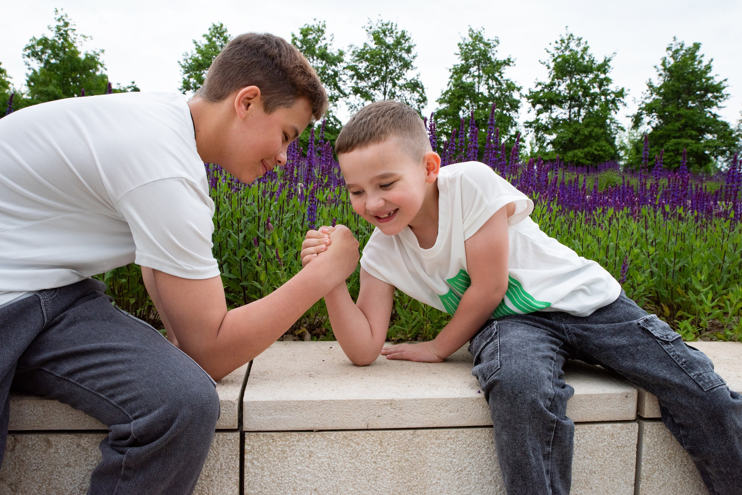 Семья Ирины в парке Галицкого. Фотограф в Краснодаре Анна Карелина