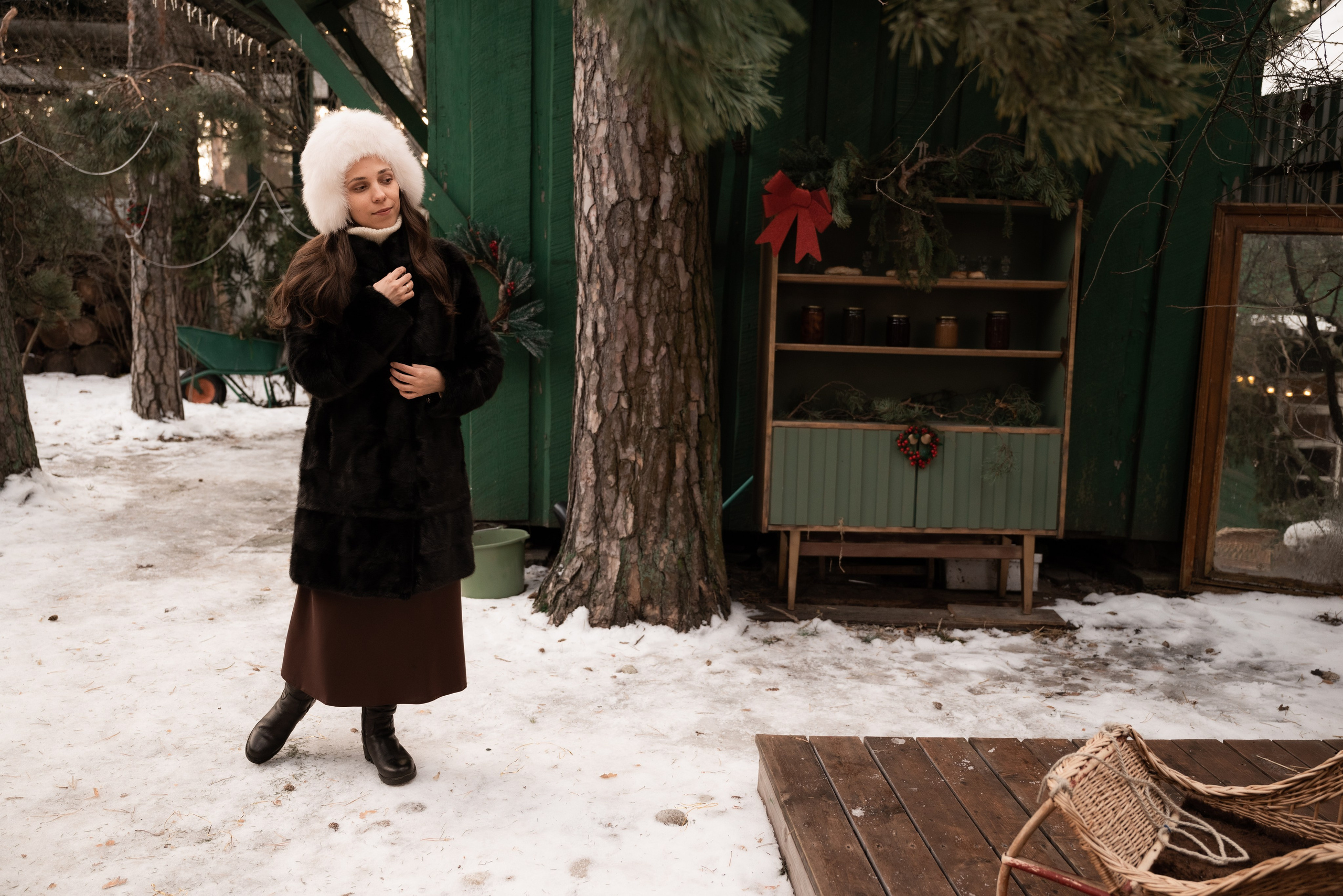 НОВОГОДНЯЯ СЕРИЯ в студии GREEN DACHA. Фотограф Ксения Огородова портфолио