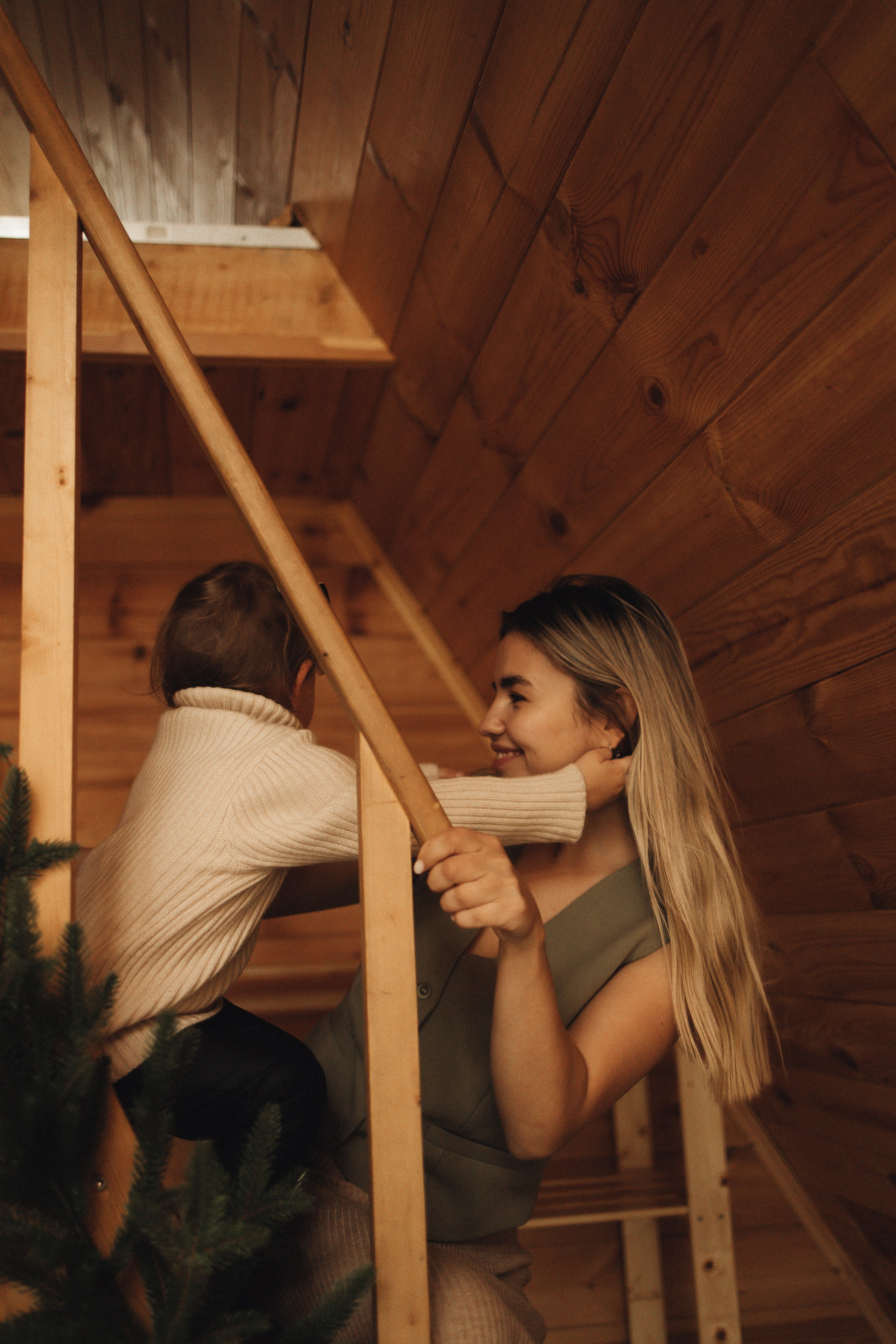 Новогодняя история в домике. Семейный и детский фотограф, таганрог, ростов-на-дону