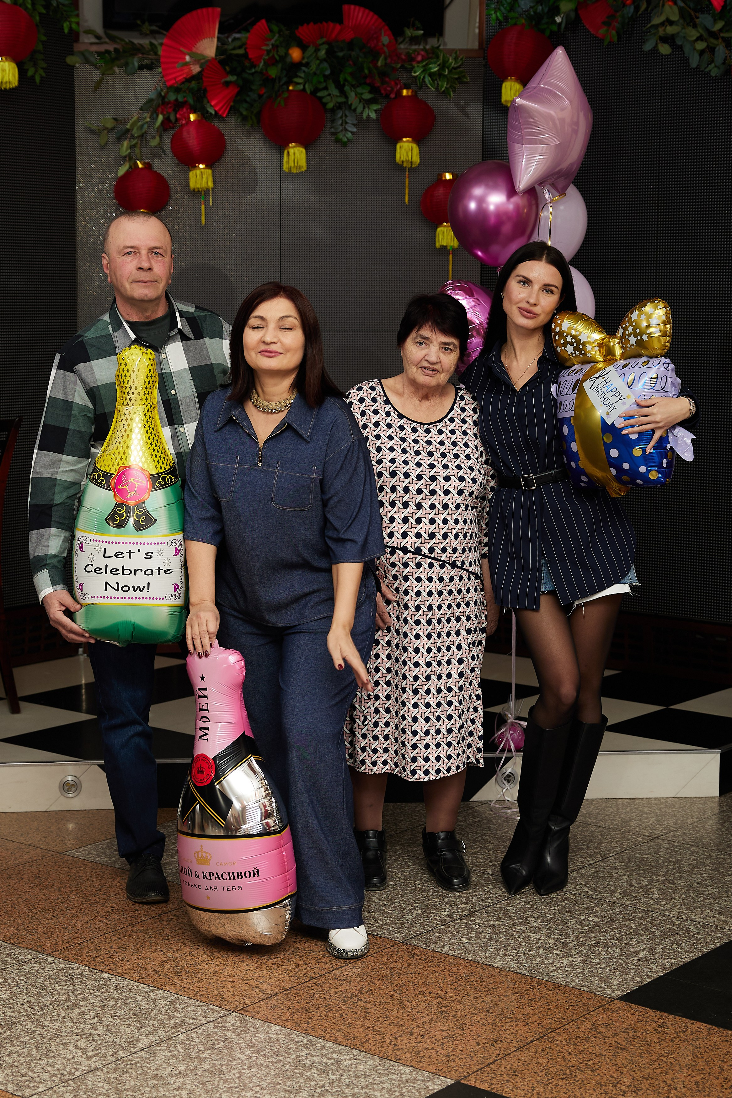 Первые снимки юбилея. Уже в день съёмки