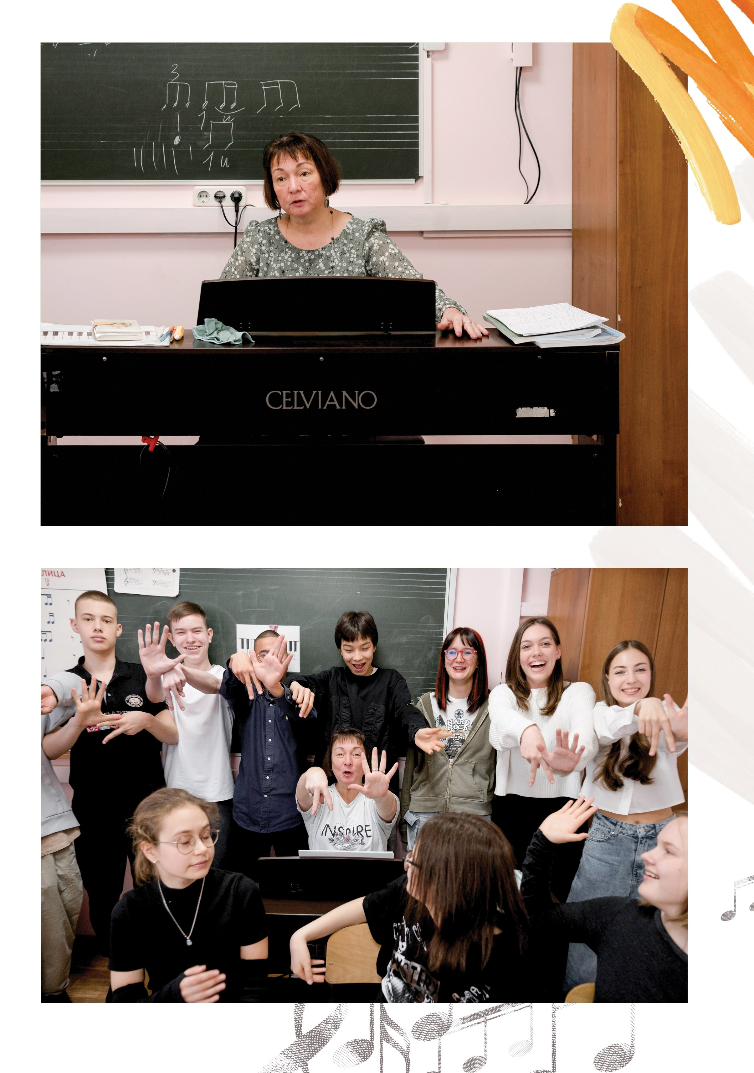 Александра, фортепиано (большой, индивидуальный альбом). Фабрика выпускных альбомов