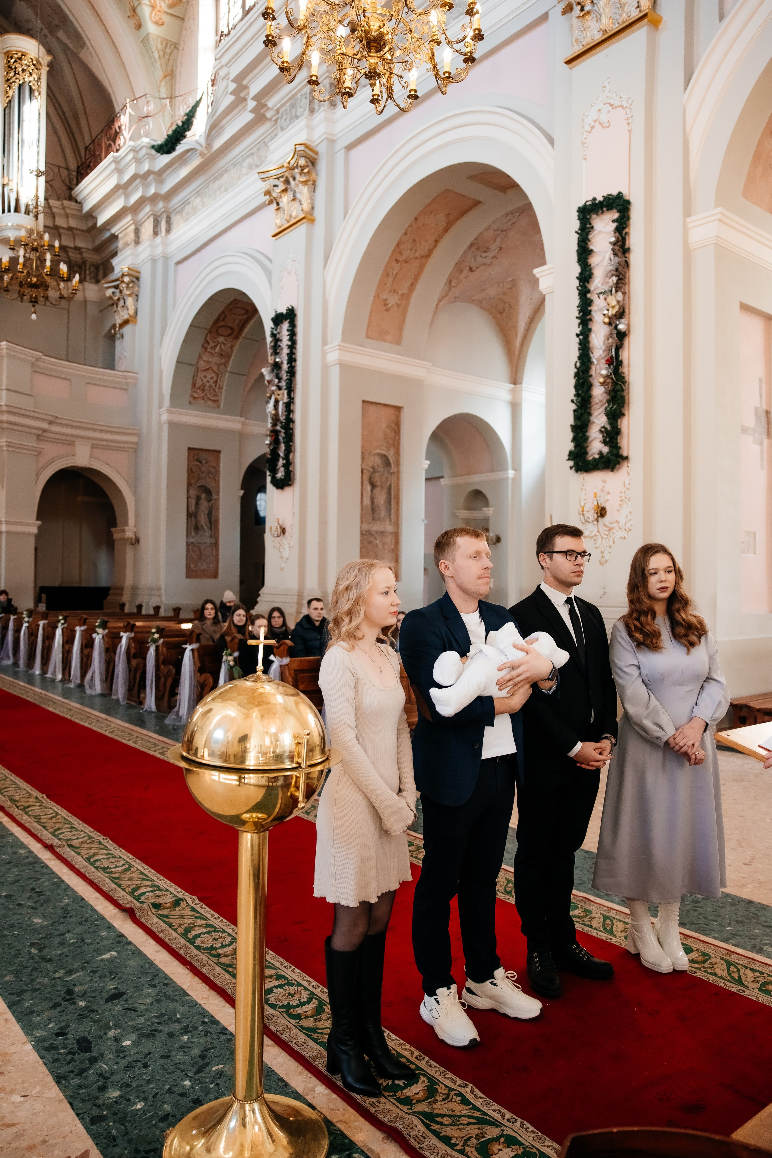 Крещение Софии. Архикафедральный костел Имени Пресвятой Девы Марии. Фотограф ВИКА МЕДУЗА