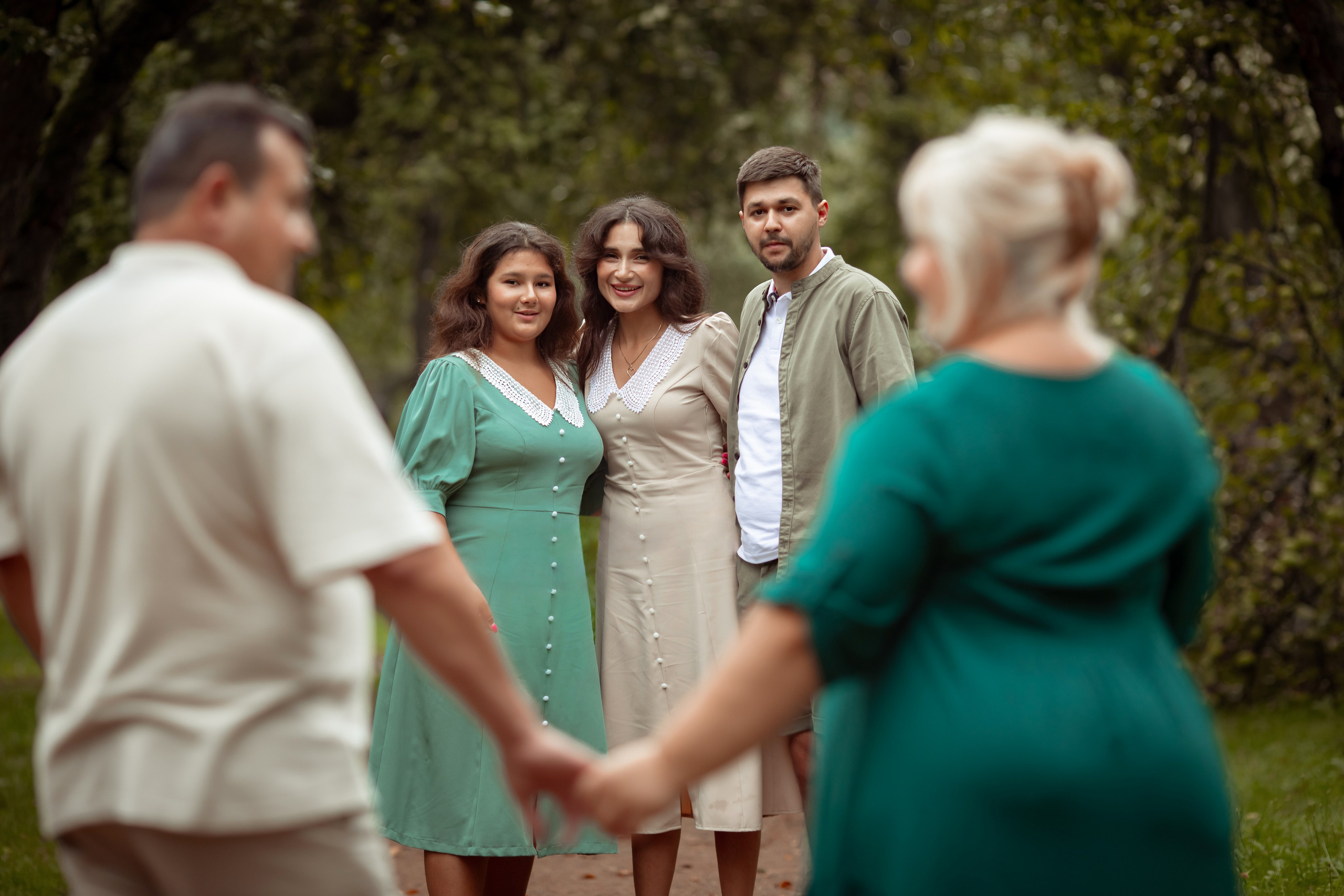 Анна с семьей. Семейный и детский фотограф в Москве Дорогова Екатерина