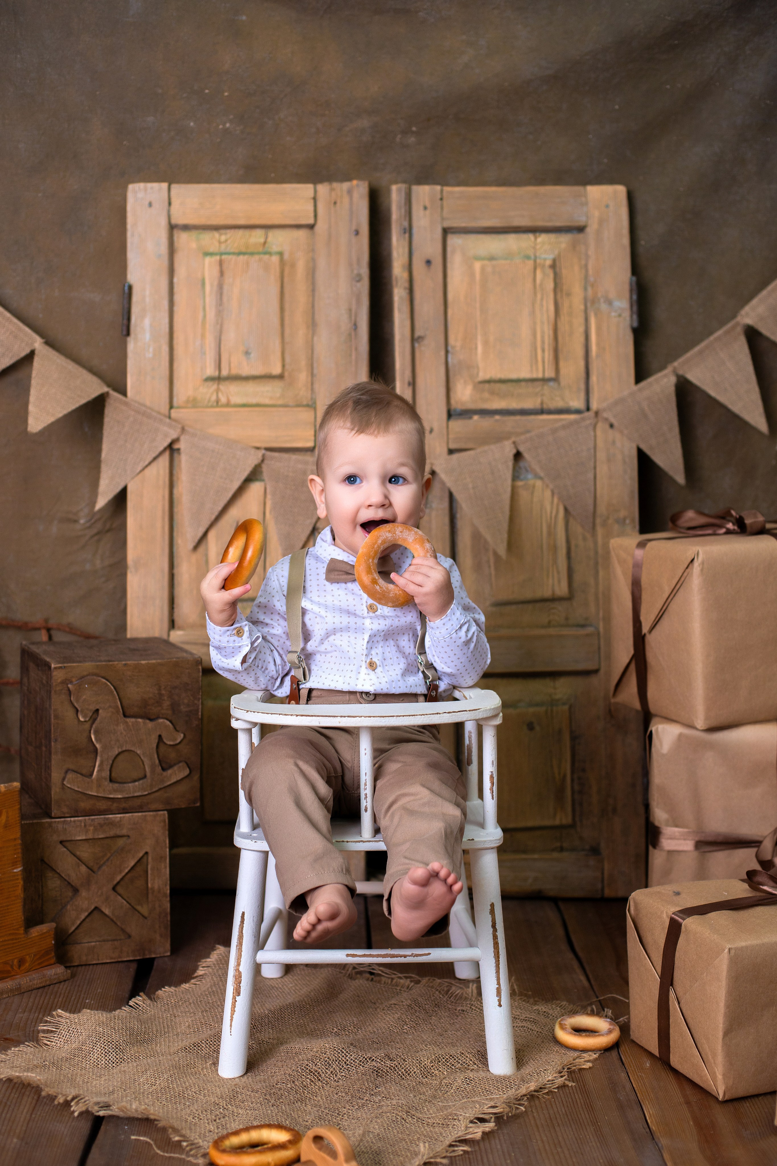 Годовасие. Фотограф новорожденных в Москве Кристина Ткач