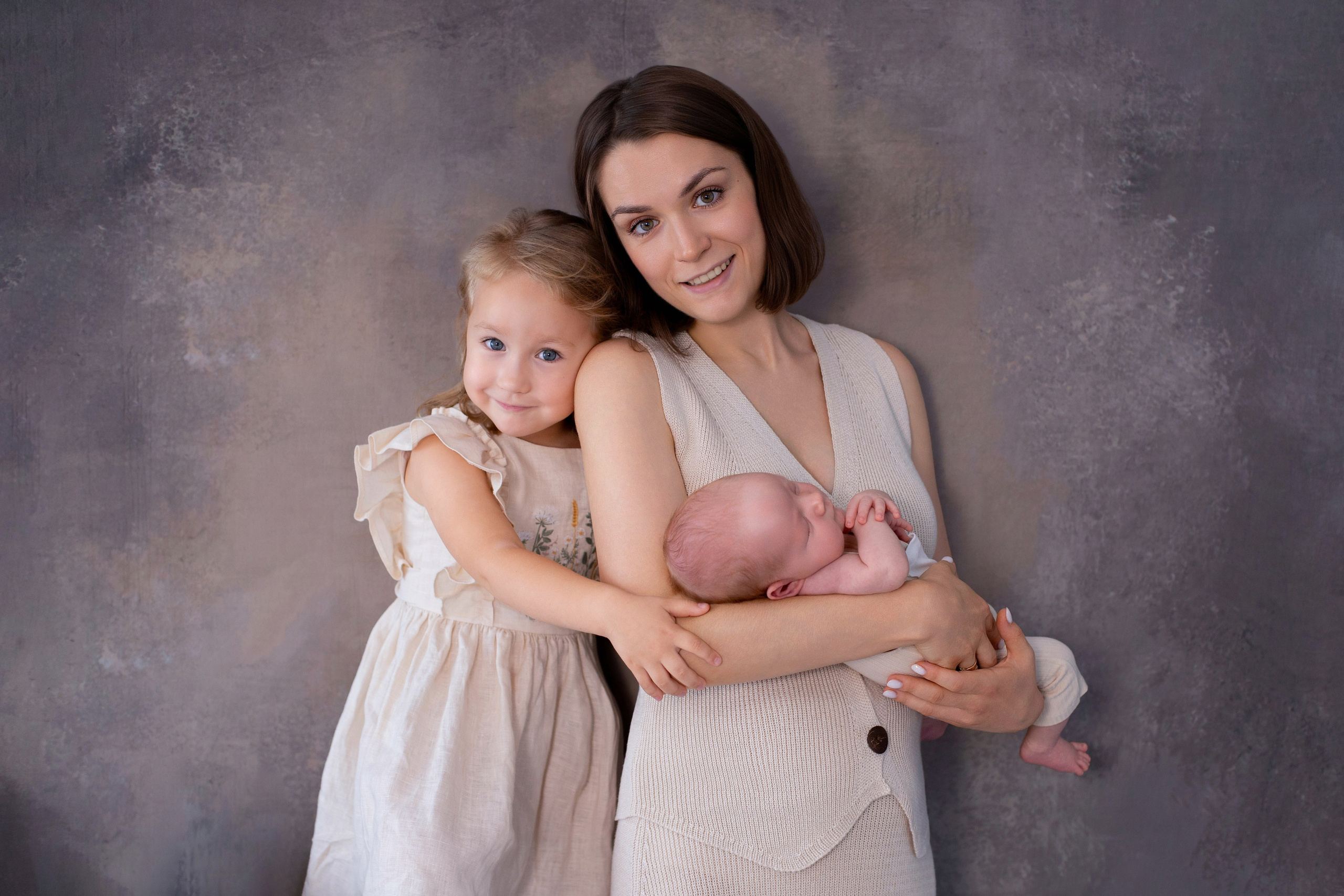 Портретные семейные. Фотограф новорожденных в Москве Кристина Ткач