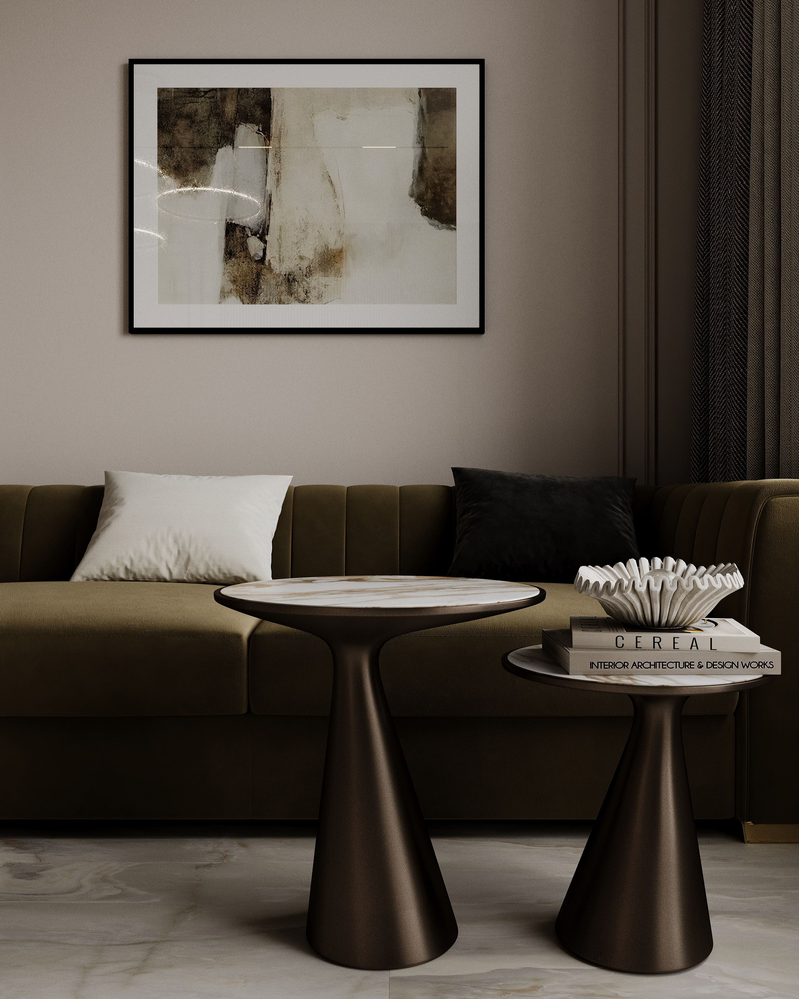 Земнухова Кухня-гостиная Финал. Визуализатор Векшина Елена