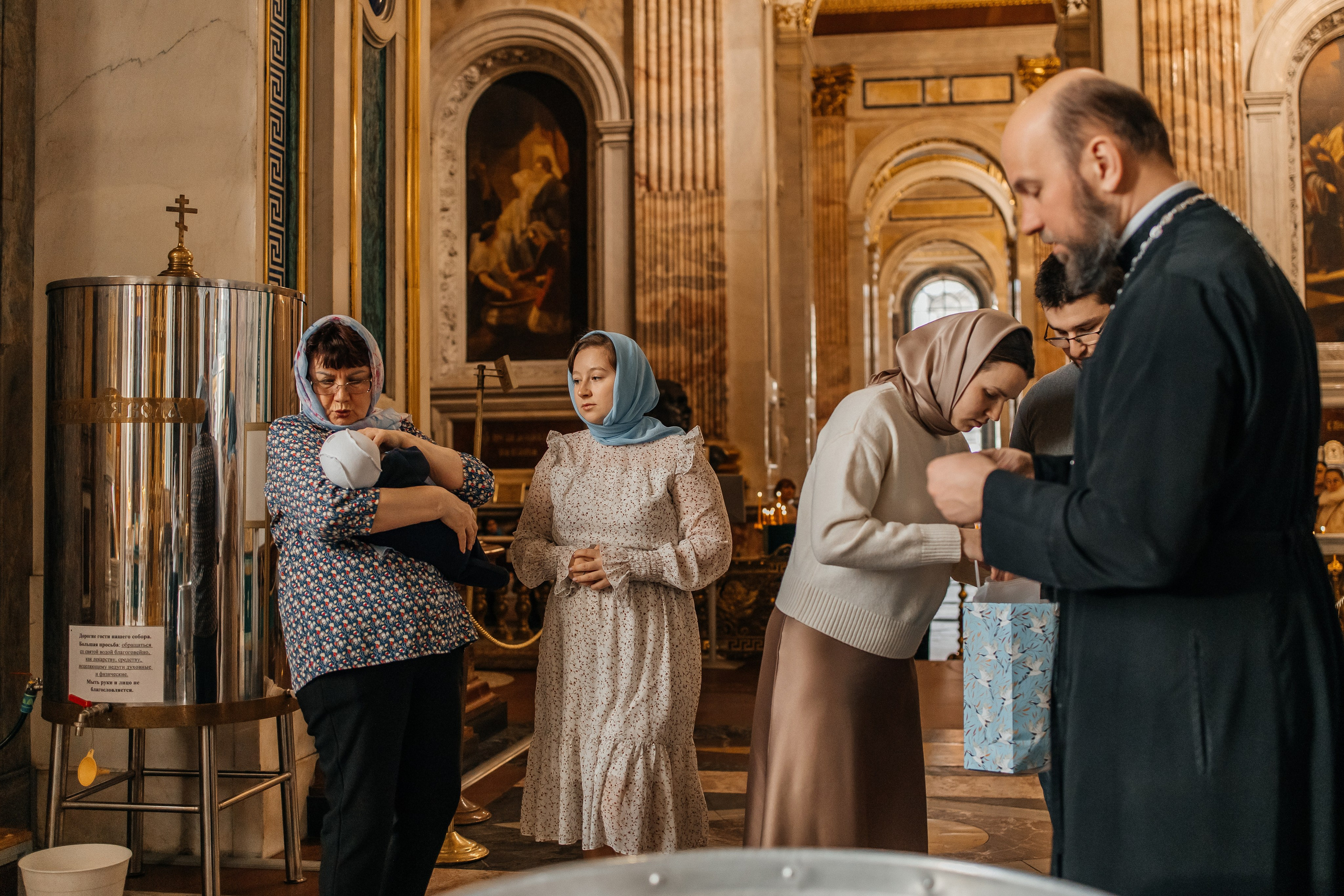 Крещение. Фотограф в Санкт-Петербурге Виктория Безверхая