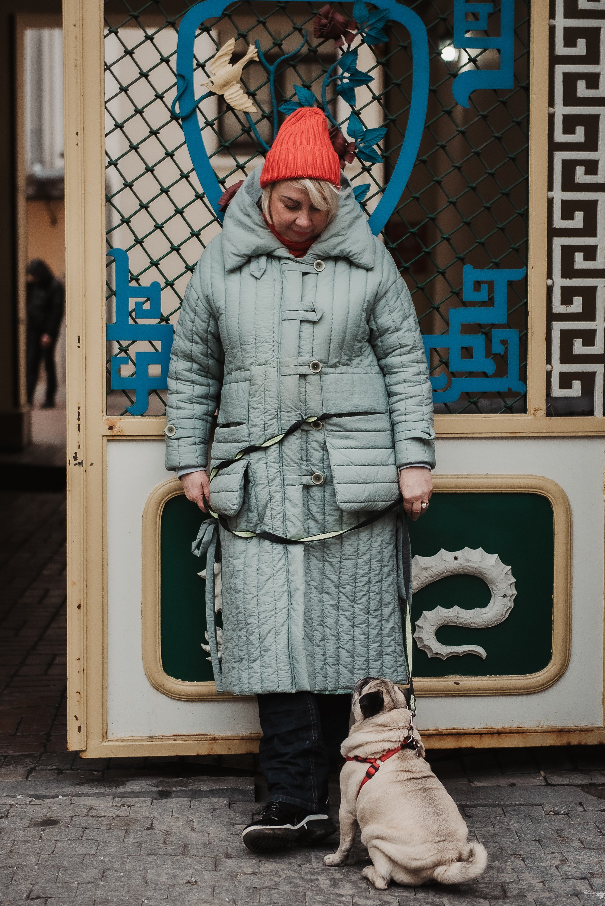 Ольга и Потапум. Прогулка к чайному дому. Семейный Фотограф в Москве Ирина Хохлова
