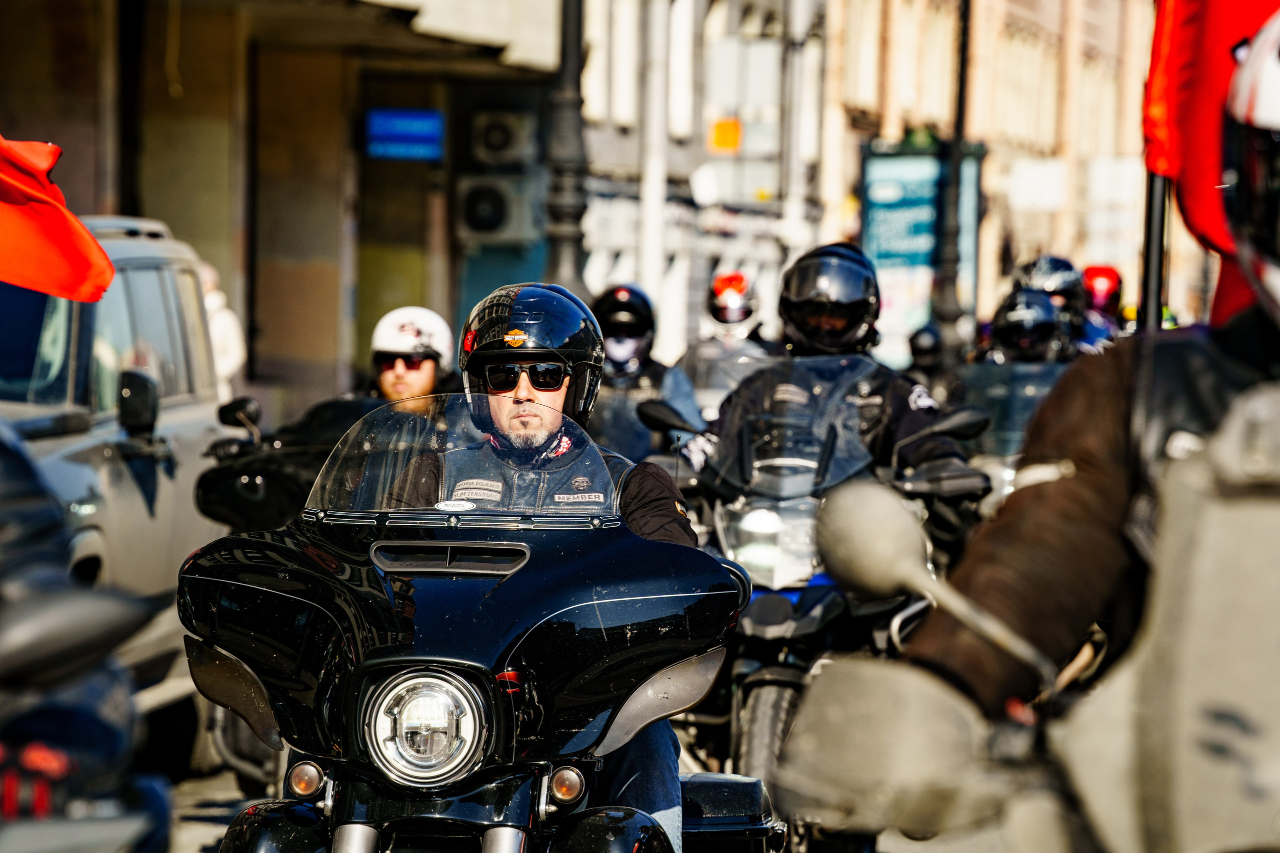 Прохват мотоклуба Norman Riders ч.1. Концертный и репортажный фотограф в Санкт-Петербурге Слава Пахомов