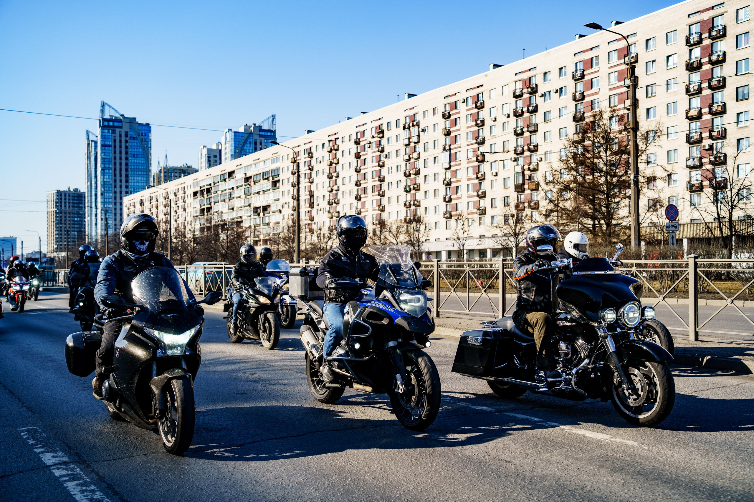 Прохват мотоклуба Norman Riders ч.1. Концертный и репортажный фотограф в Санкт-Петербурге Слава Пахомов