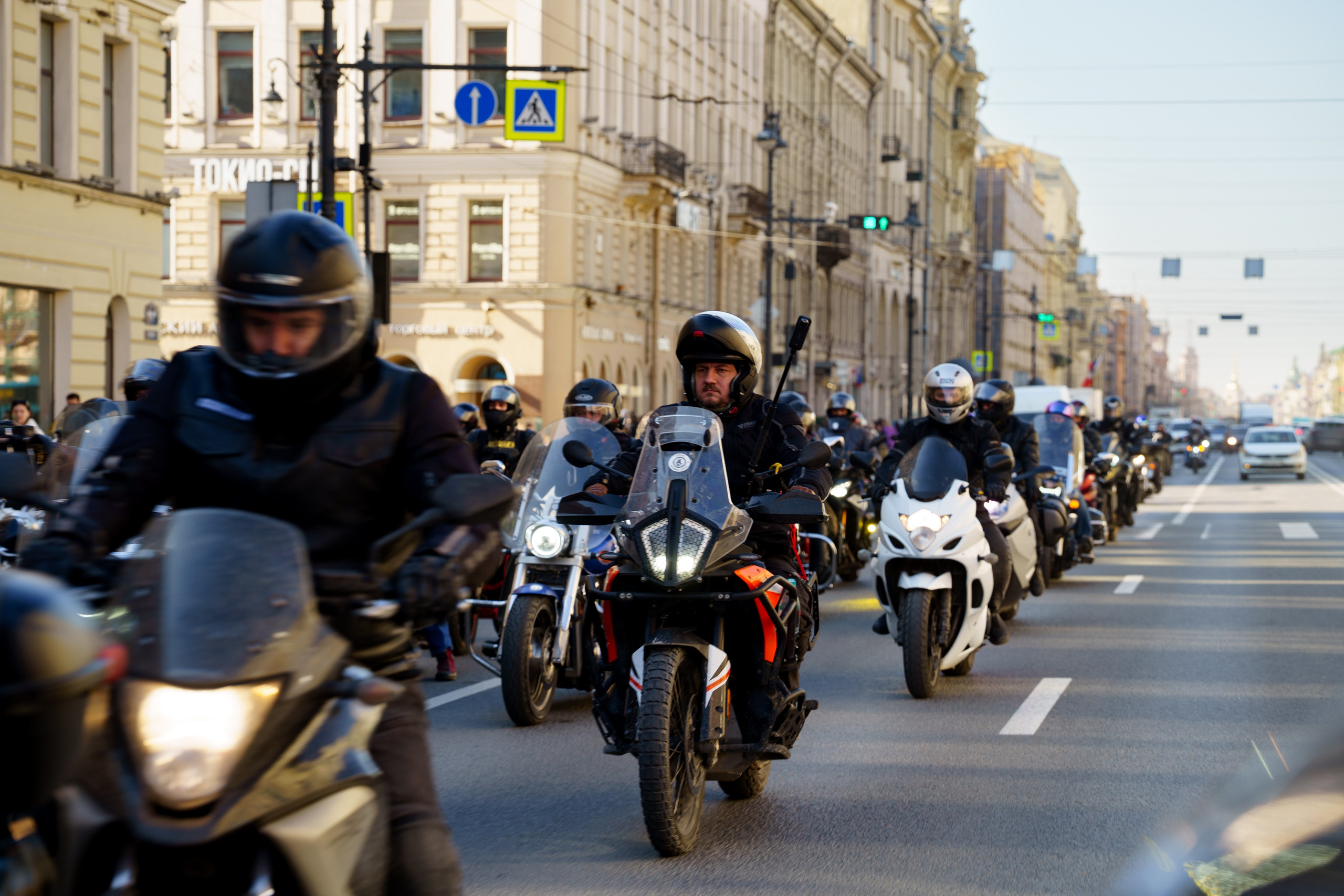 Прохват мотоклуба Norman Riders ч.1. Концертный и репортажный фотограф в Санкт-Петербурге Слава Пахомов