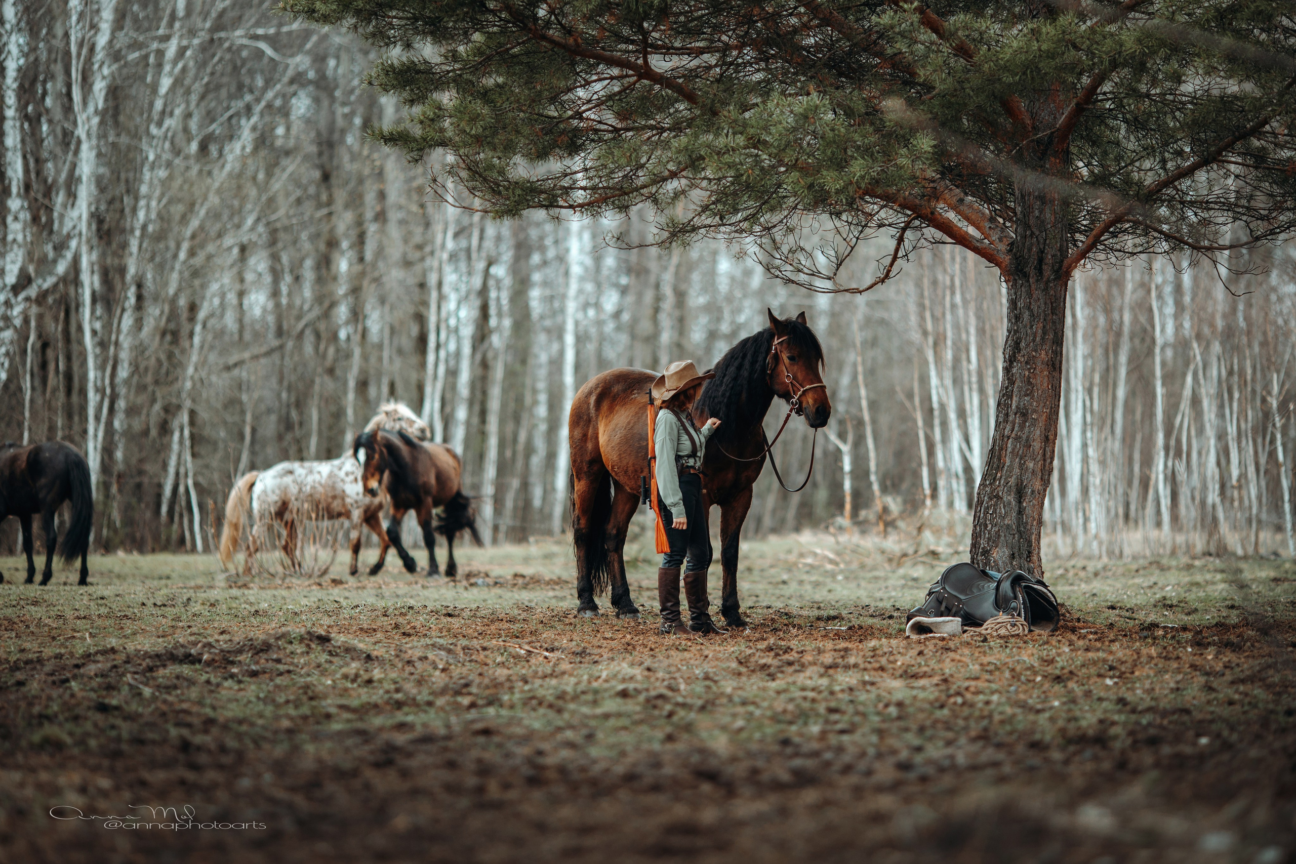 По мотивам любимой игры / РДР2. Анна Молчанова конный фотограф в Тюмени | фотосессии с лошадьми Тюмень