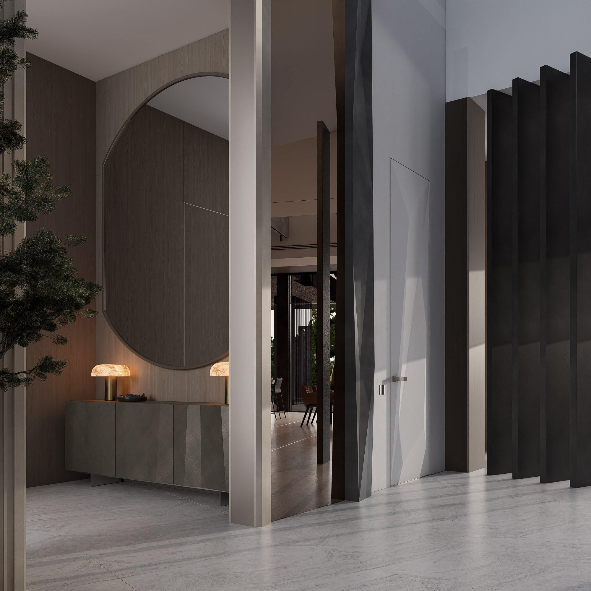 Загородный дом Благовещенск_интерьер_для сайта. Архитектурно-дизайнерское бюро ROOMS