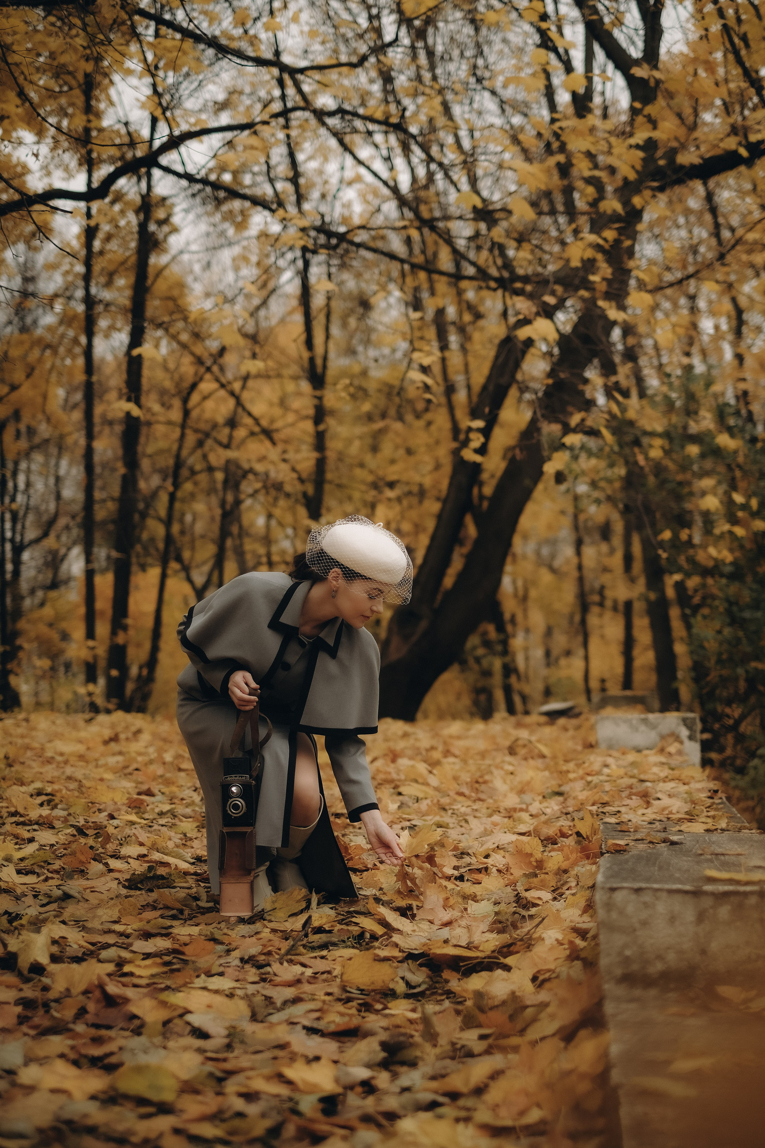 Осень в Нескучном саду. Свадебный и семейный фотограф в Москве Инника Кетлер